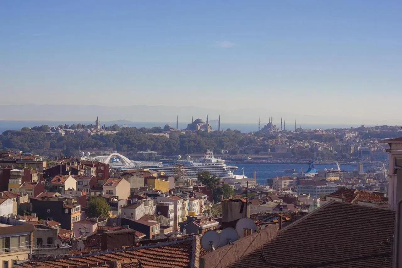 Sea view in Taksim Prelude Hotel