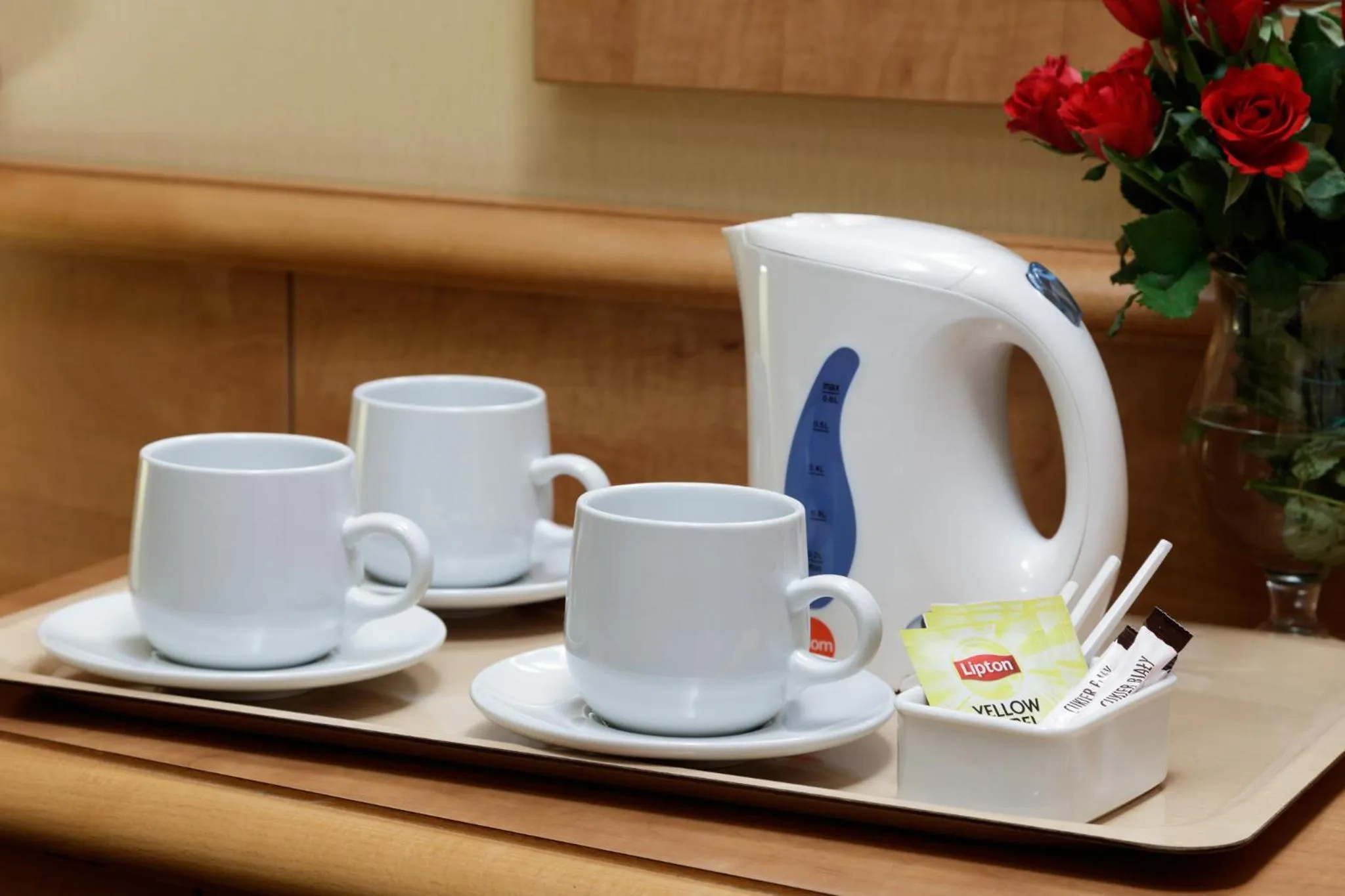 Coffee/tea facilities in Hotel Polaris