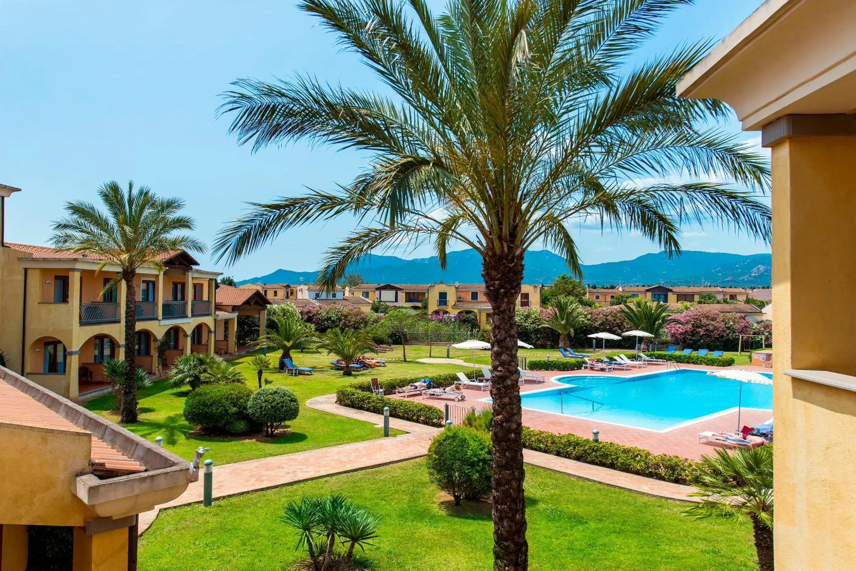 Garden, Pool View in Hotel Santa Gilla