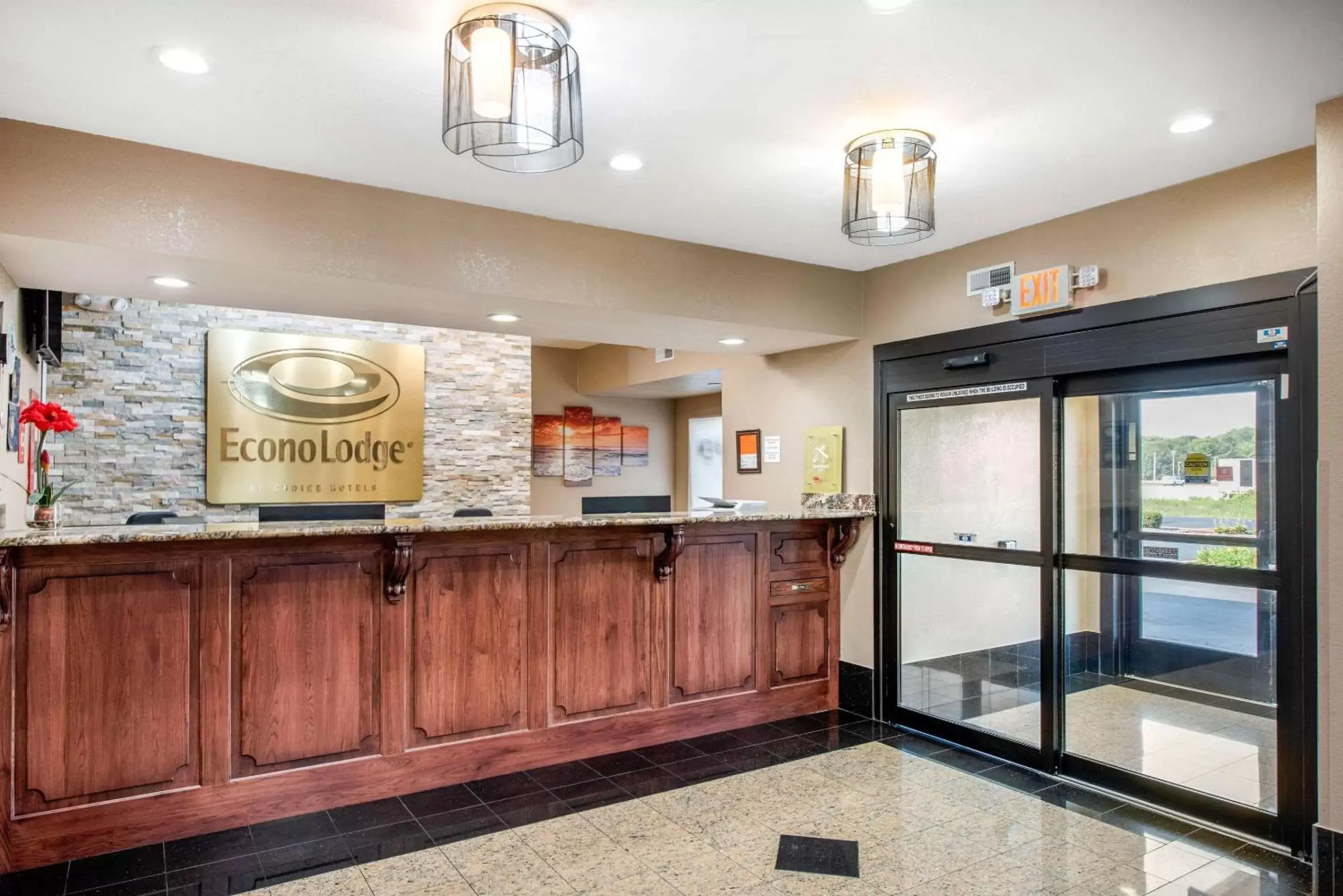 Lobby or reception, Lobby/Reception in Econo Lodge Shelbyville