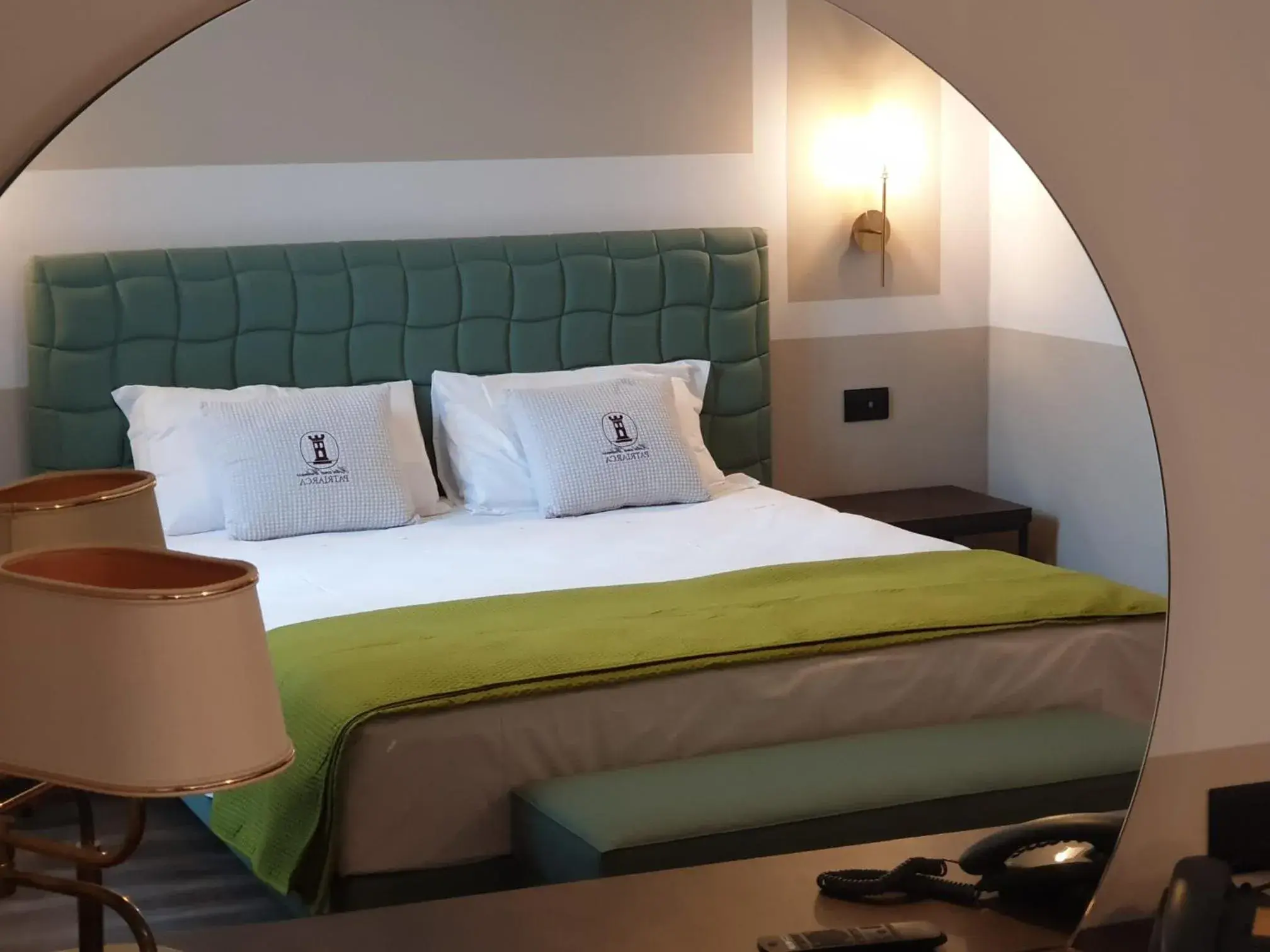 Bed in Hotel and Wellness Patriarca