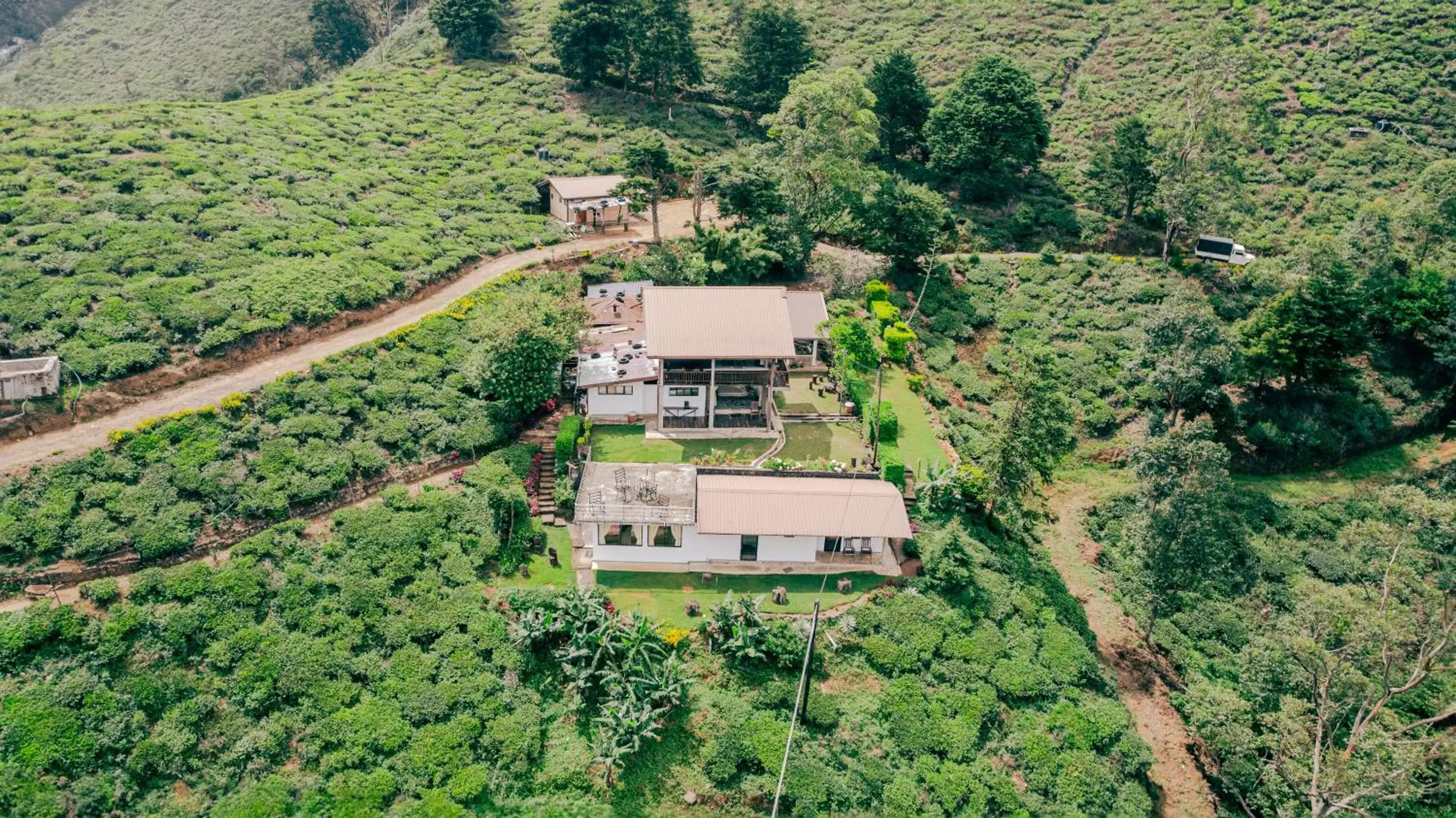 Bird's-eye View in Hill Safari Eco Lodge