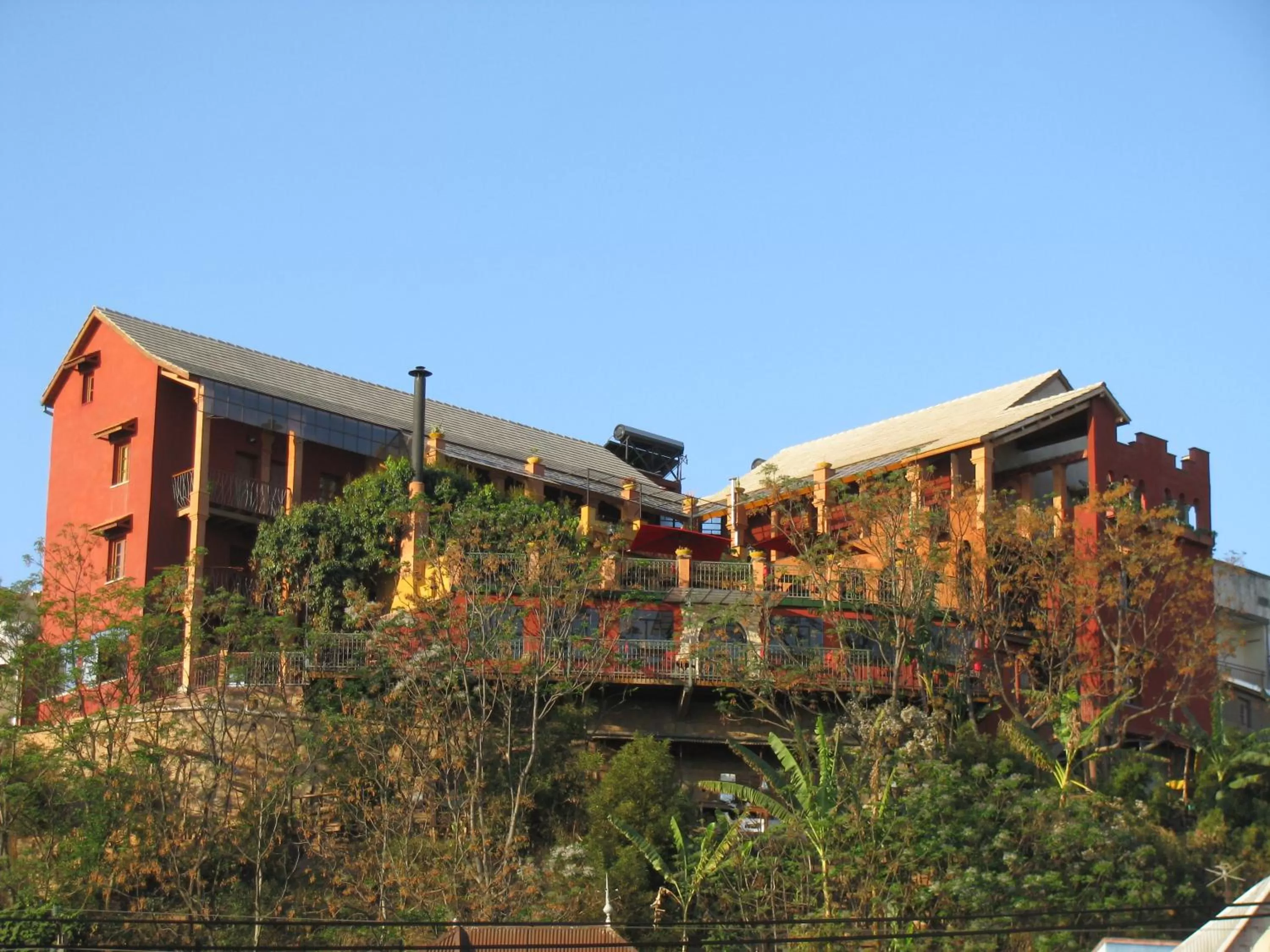 Facade/entrance in Belvedere Hotel