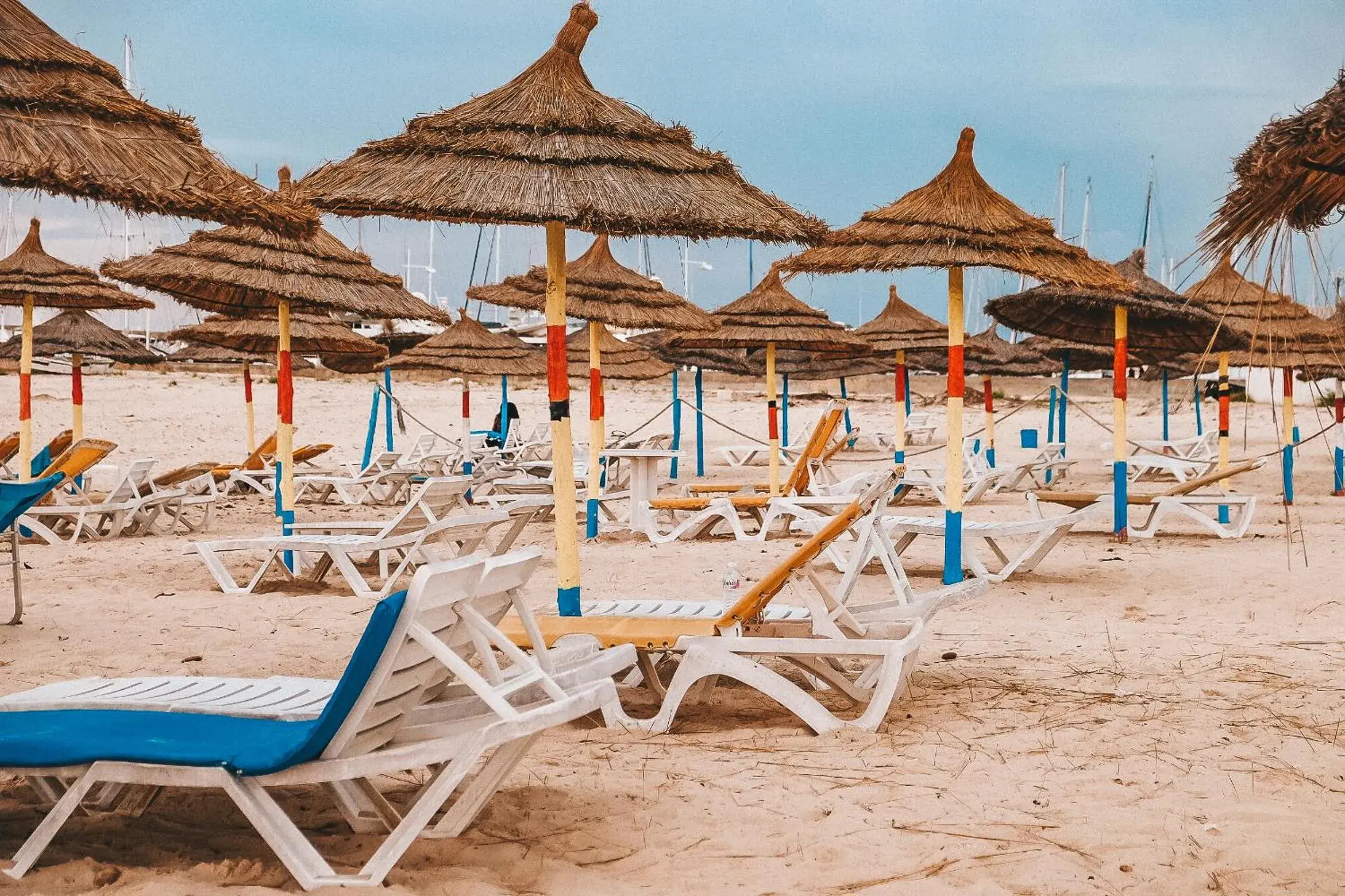 Beach in Marina Palace