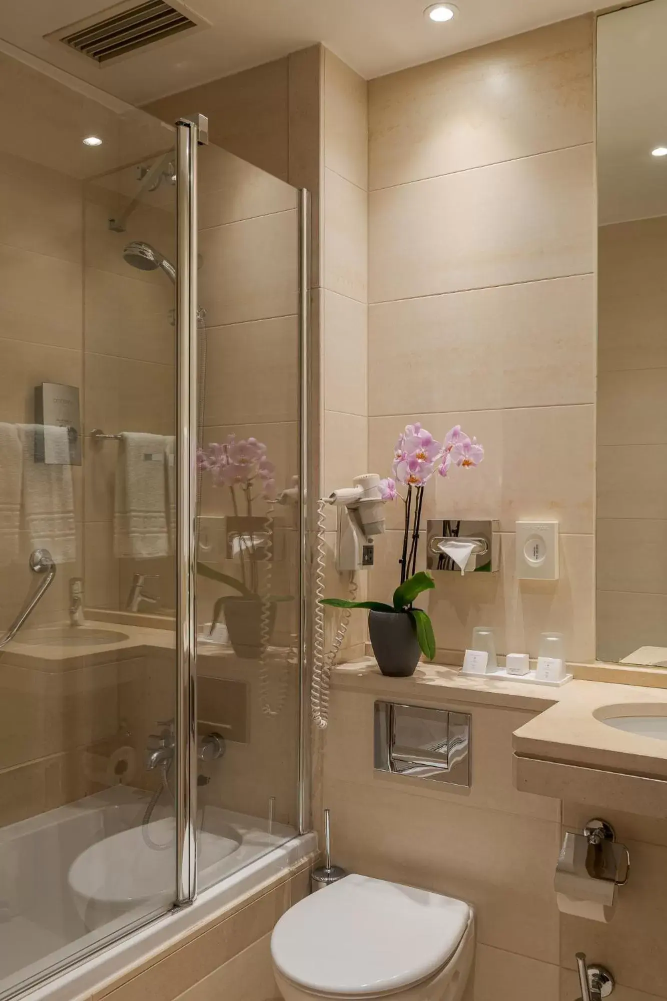 Shower, Bathroom in Hotel Dom Carlos Liberty
