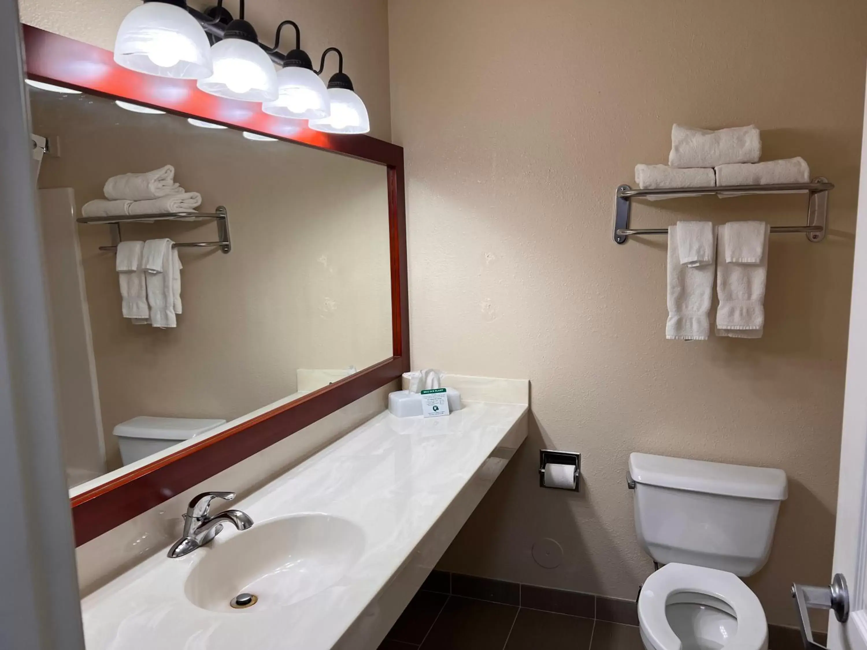 Bathroom in GrandStay Hotel and Suite Waseca