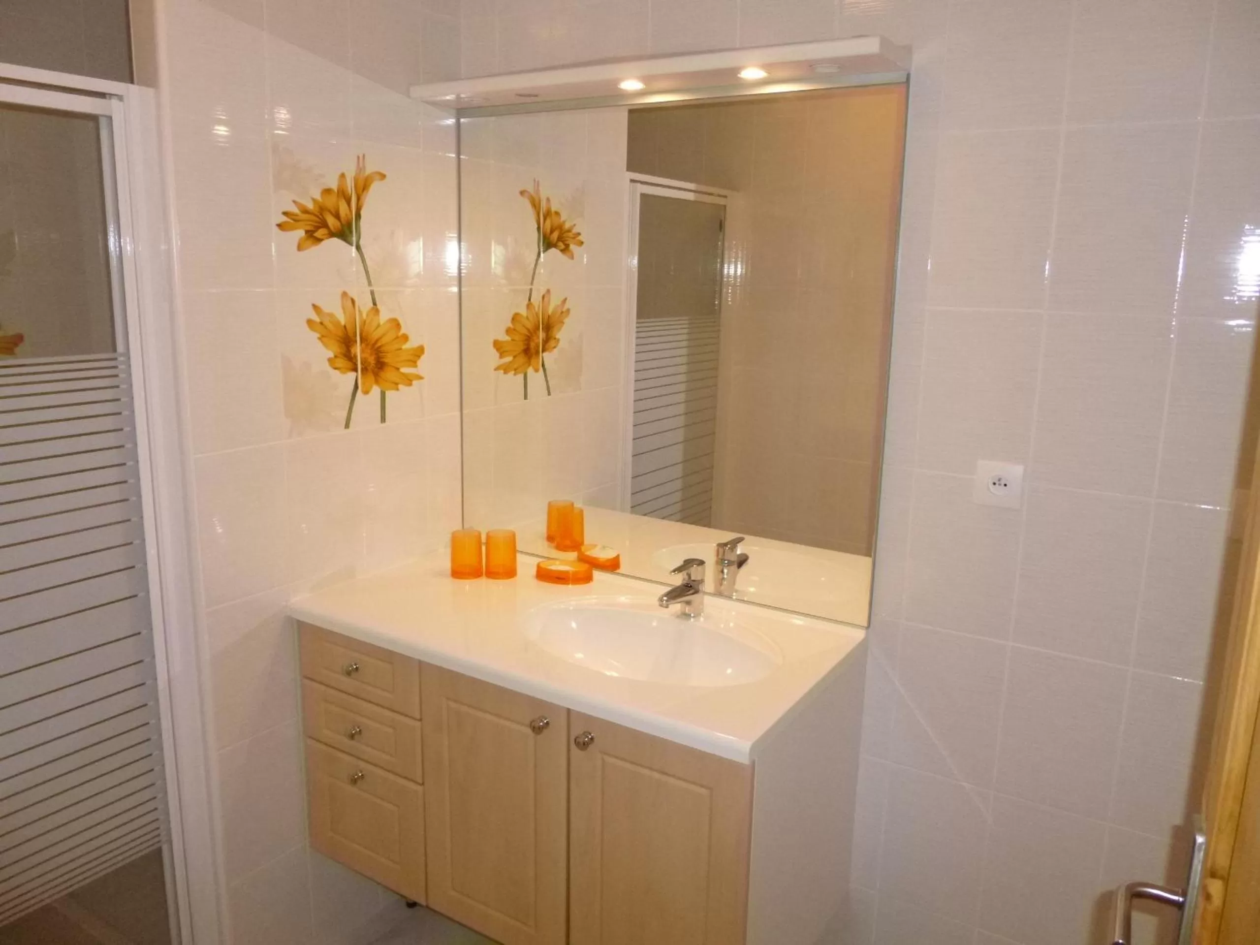 Bathroom in Ferme Auberge du Bessard