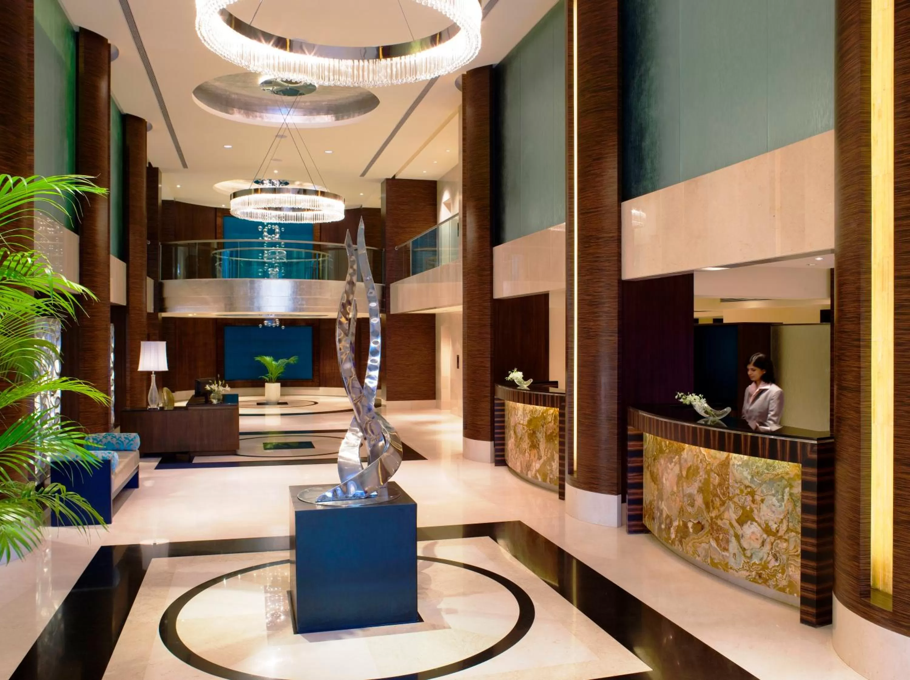 Lobby or reception in Blue Diamond Pune IHCL SeleQtions