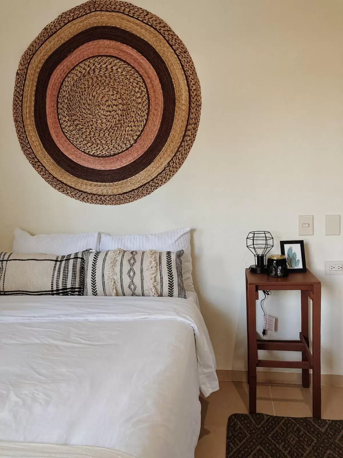 Decorative detail, Bed in Nuiya Hoteles Centro