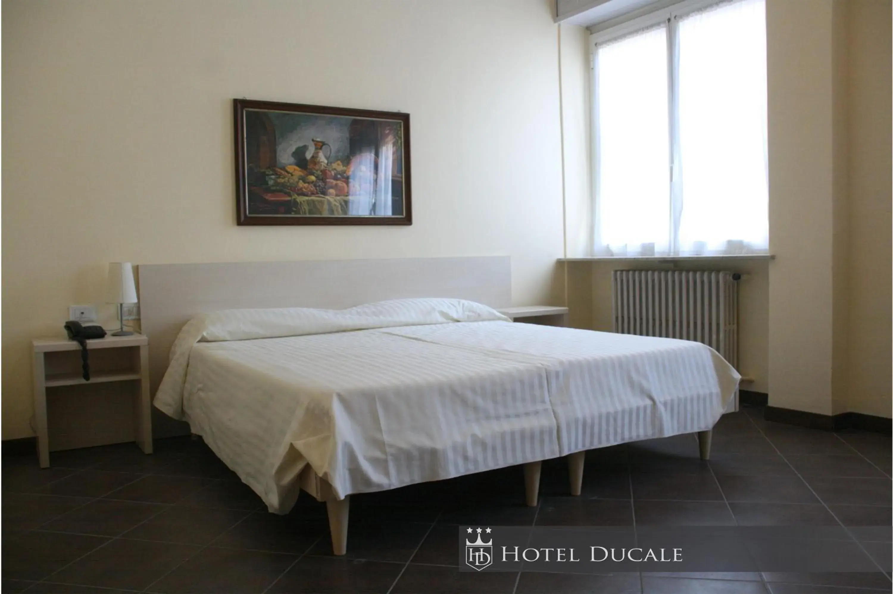 Bed in Hotel Ducale