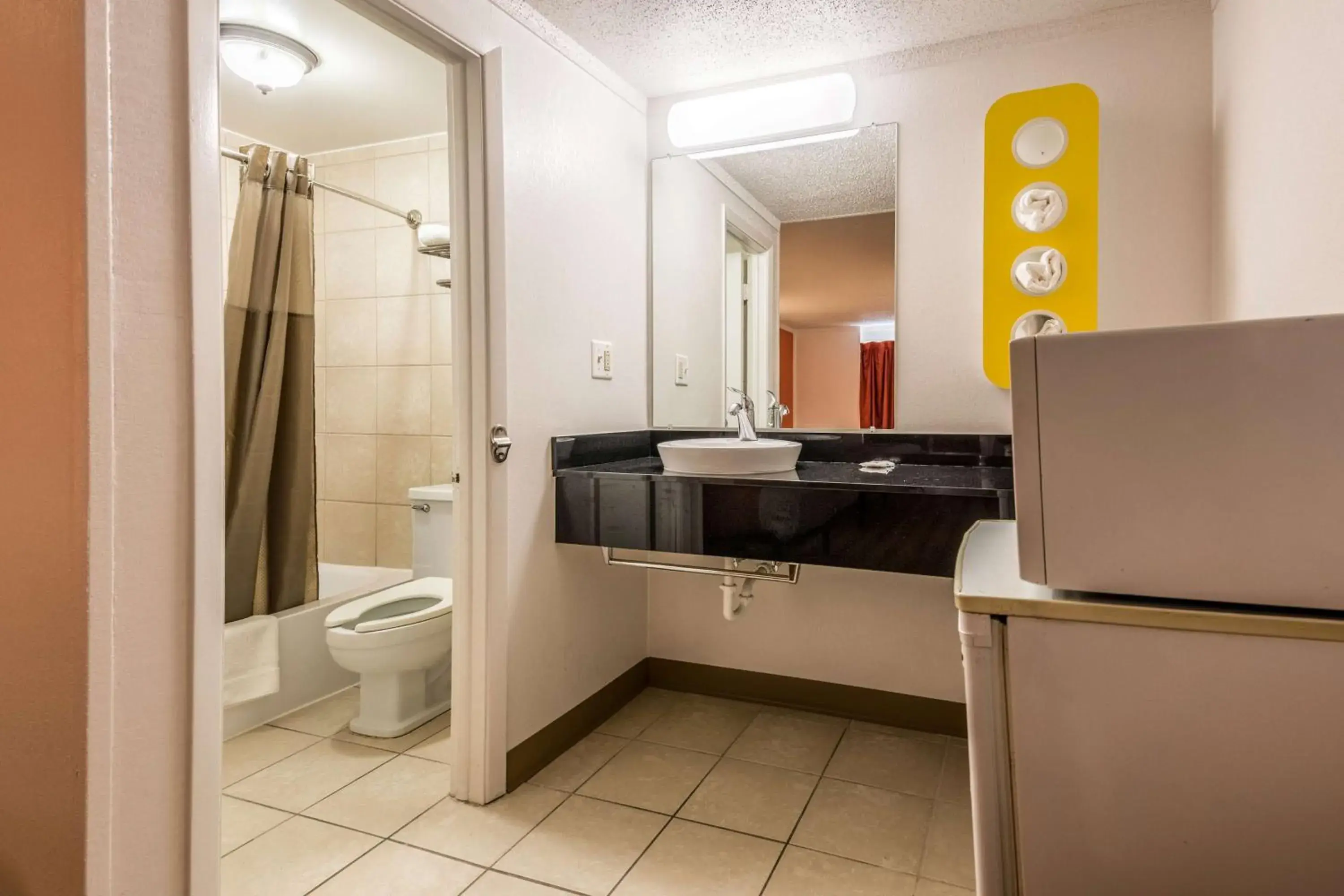 Bathroom in Motel 6-Schenectady, NY Bathroom in Motel 6-Schenectady, NY