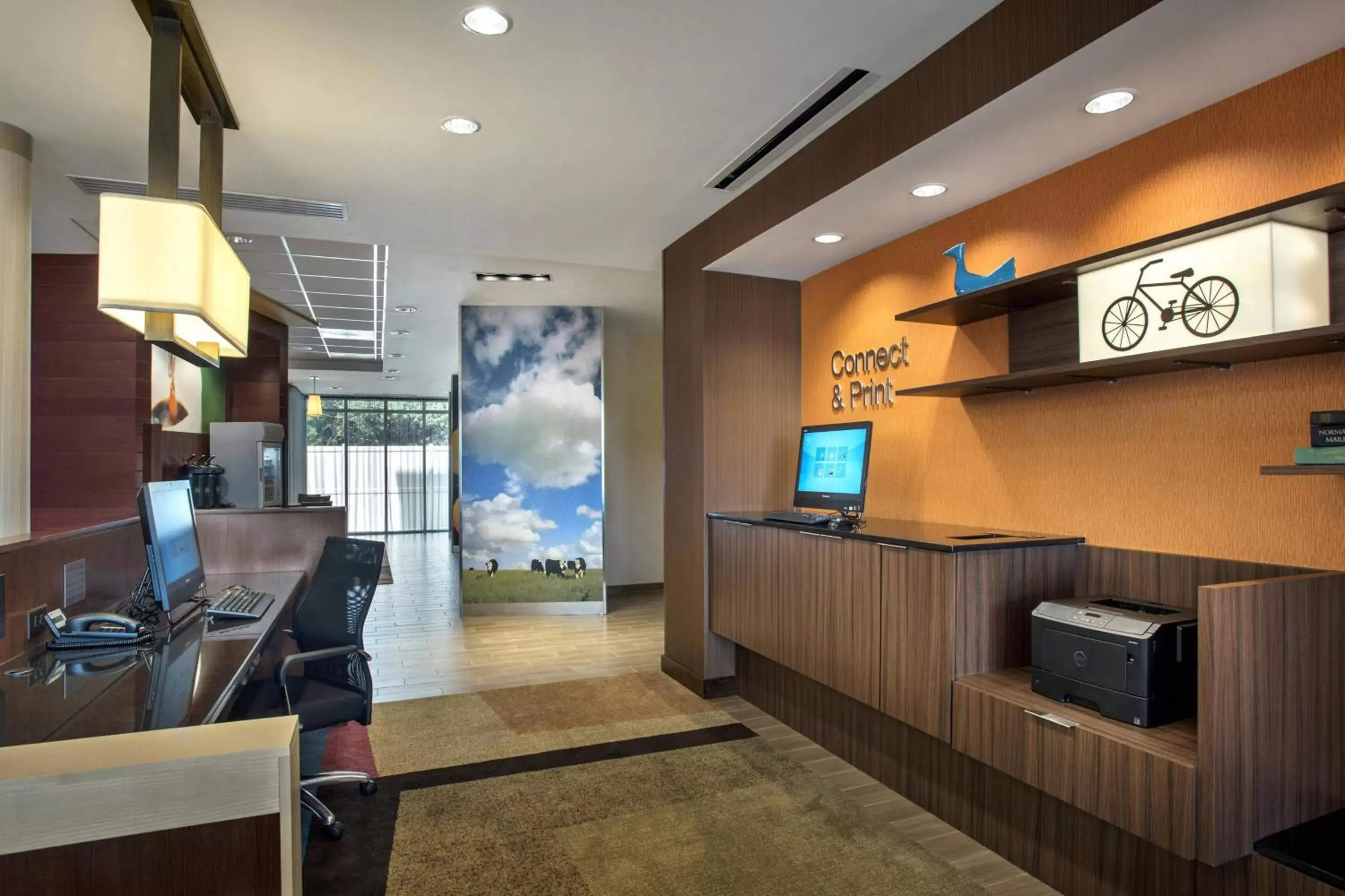 Business facilities, Lobby/Reception in Fairfield Inn & Suites by Marriott New Castle