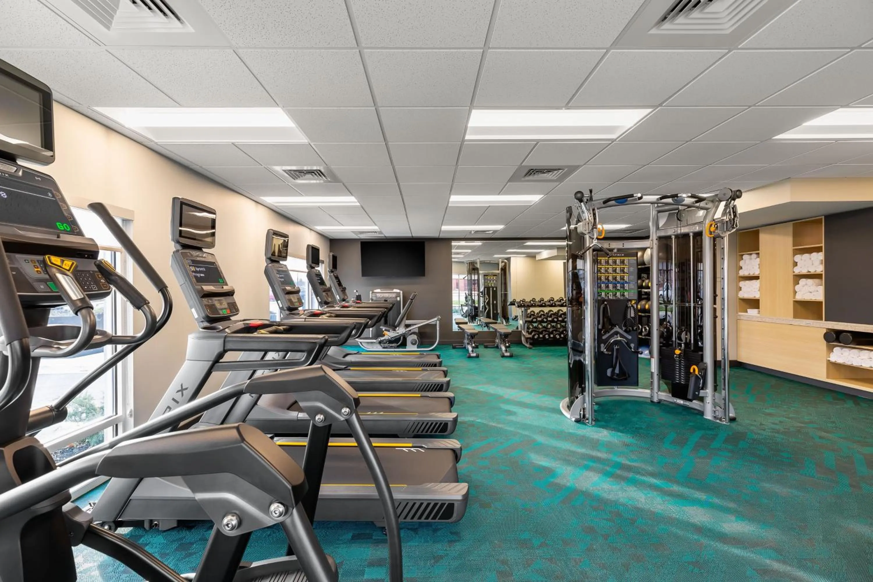 Fitness centre/facilities in TownePlace Suites by Marriott Iron Mountain