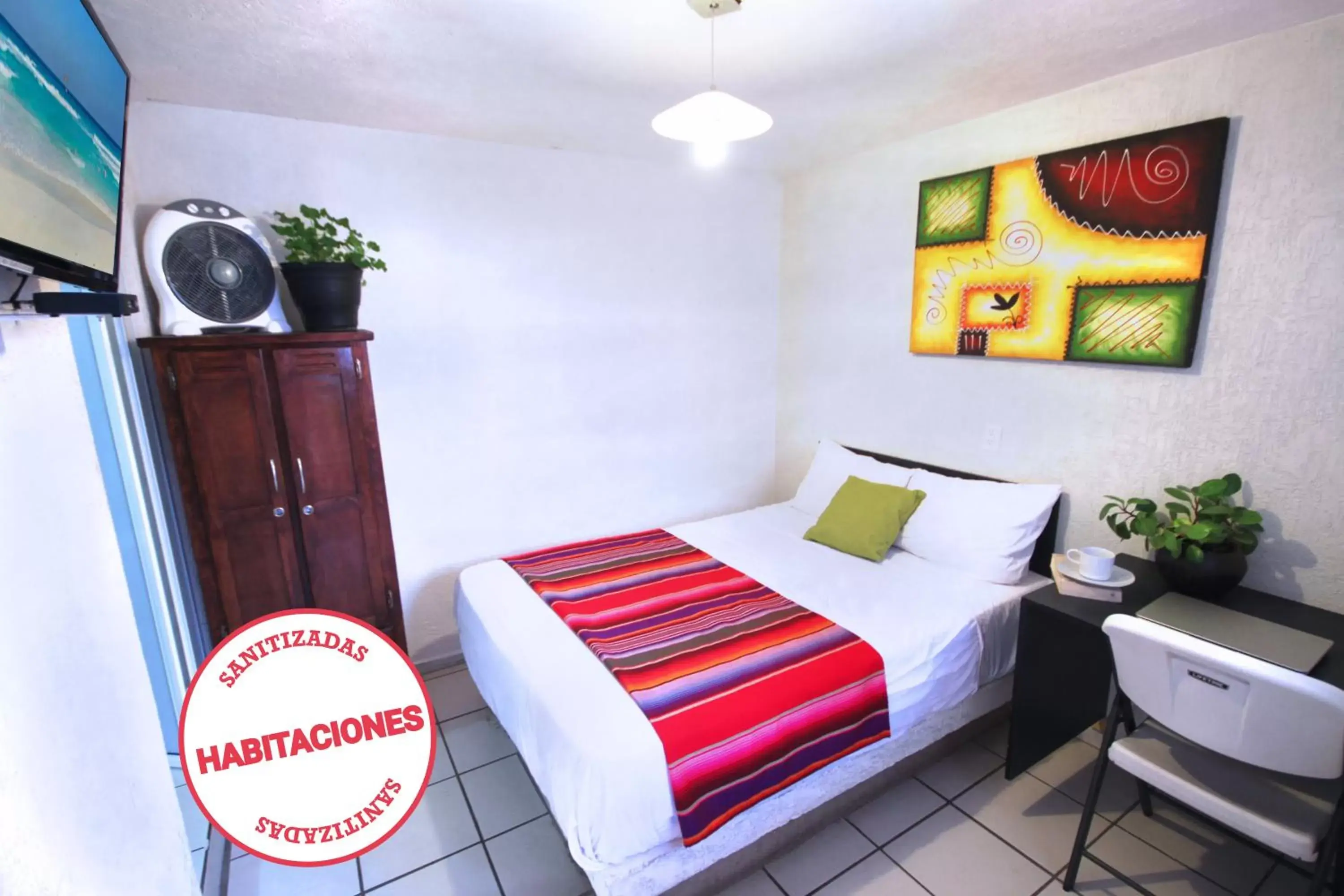 Bed, Room Photo in Hotel del Refugio