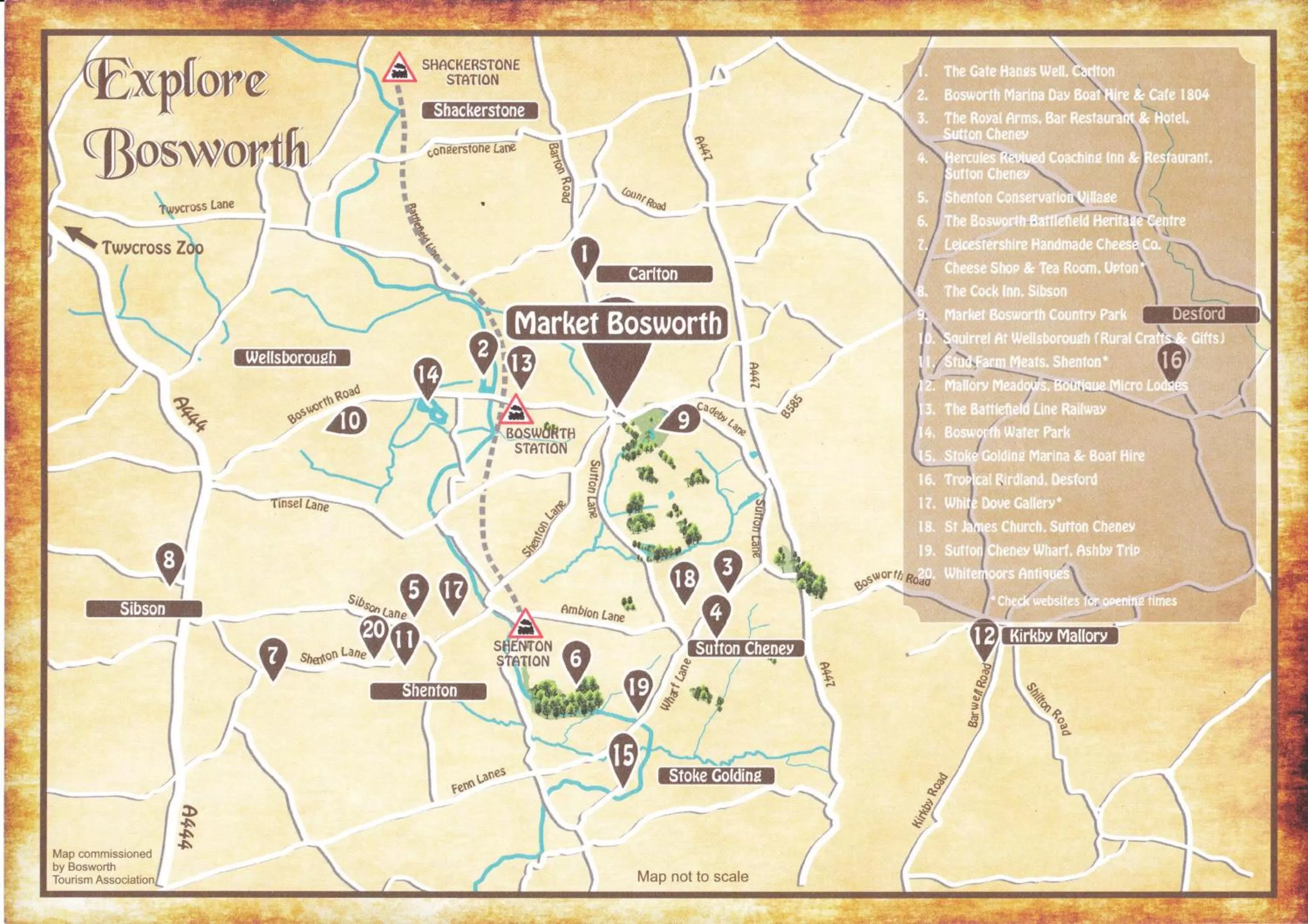 Neighbourhood in Bosworth Hall Hotel