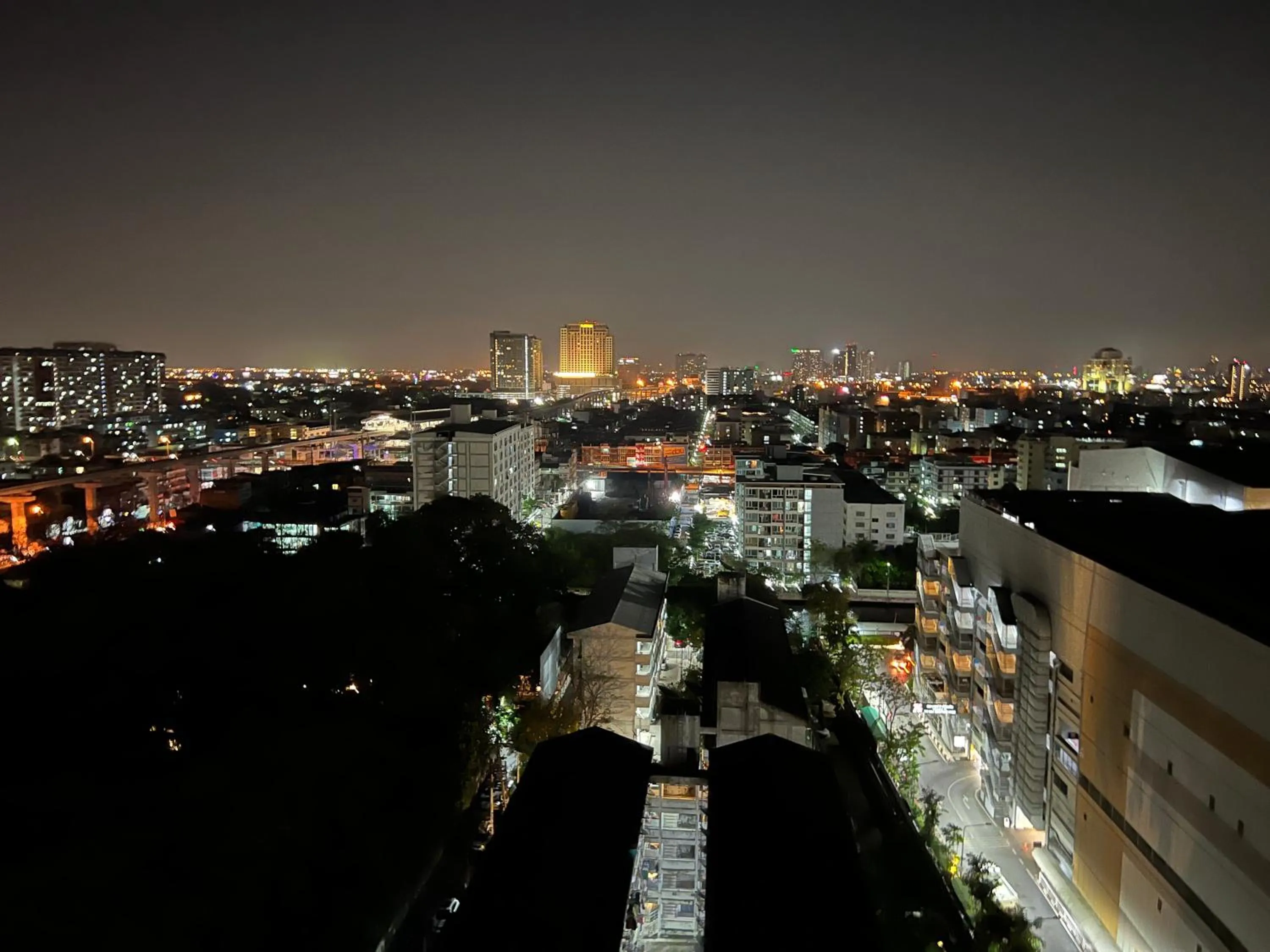 Night in Mall Suites Hotel