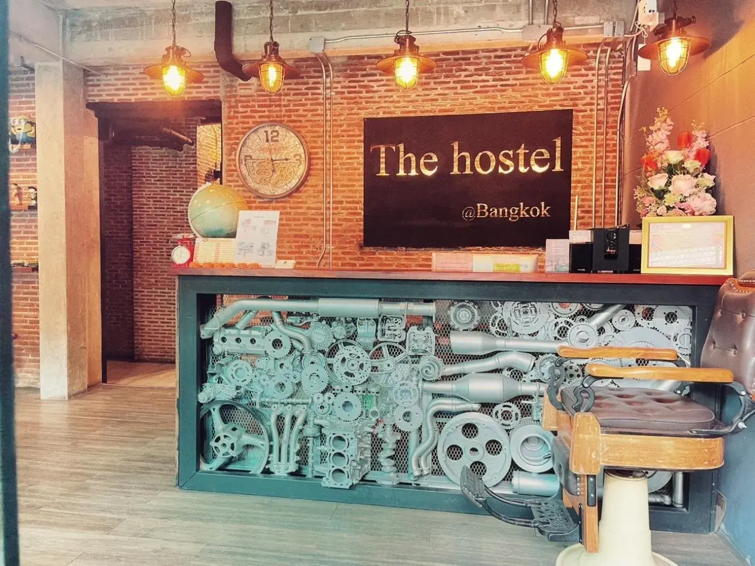 Lobby/Reception in Yotaka The Hostel @Bangkok