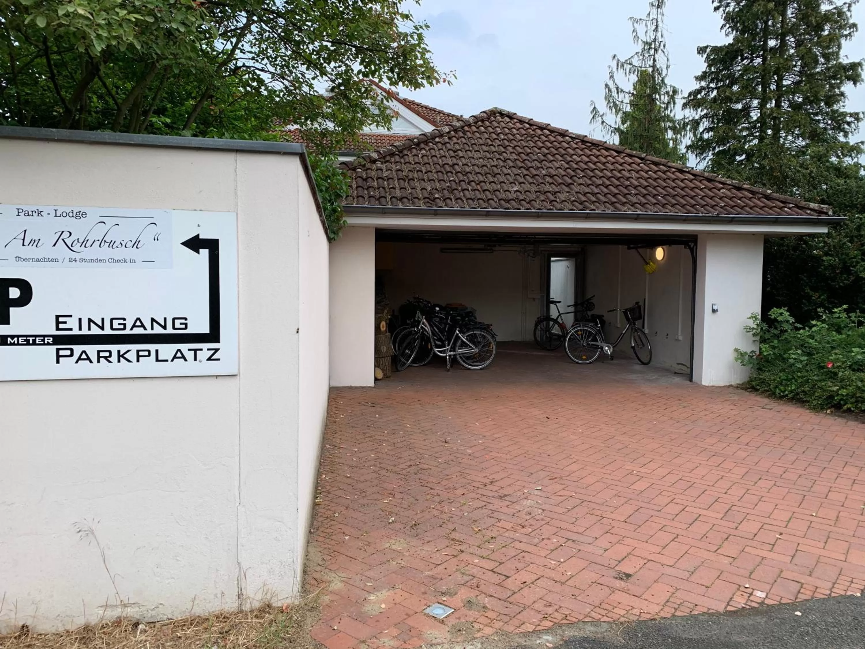 Cycling in Park-Lodge Am Rohrbusch