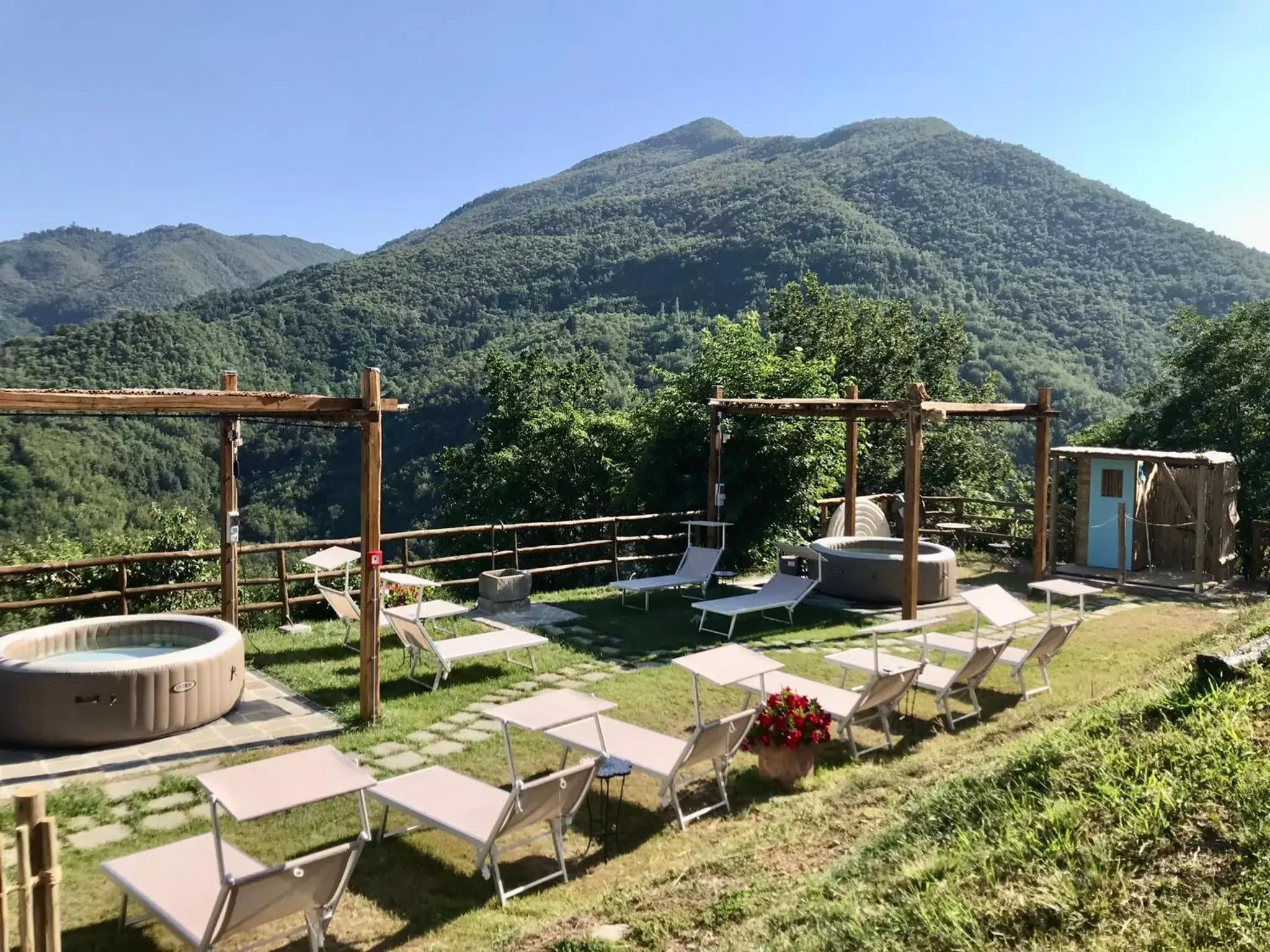 Solarium, Mountain View in La Beppa - Casa Vacanza