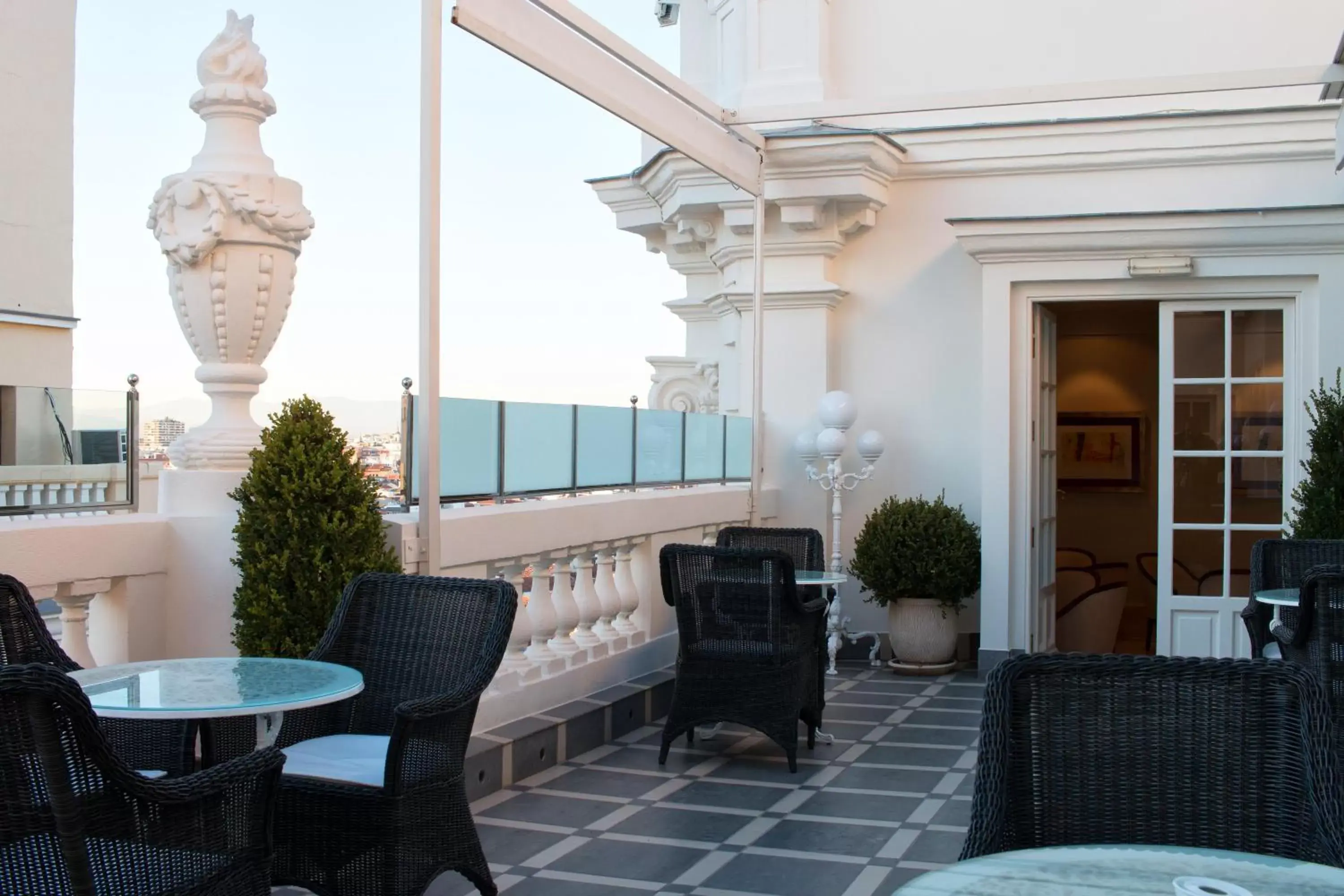 Balcony/Terrace in Hotel Atlántico