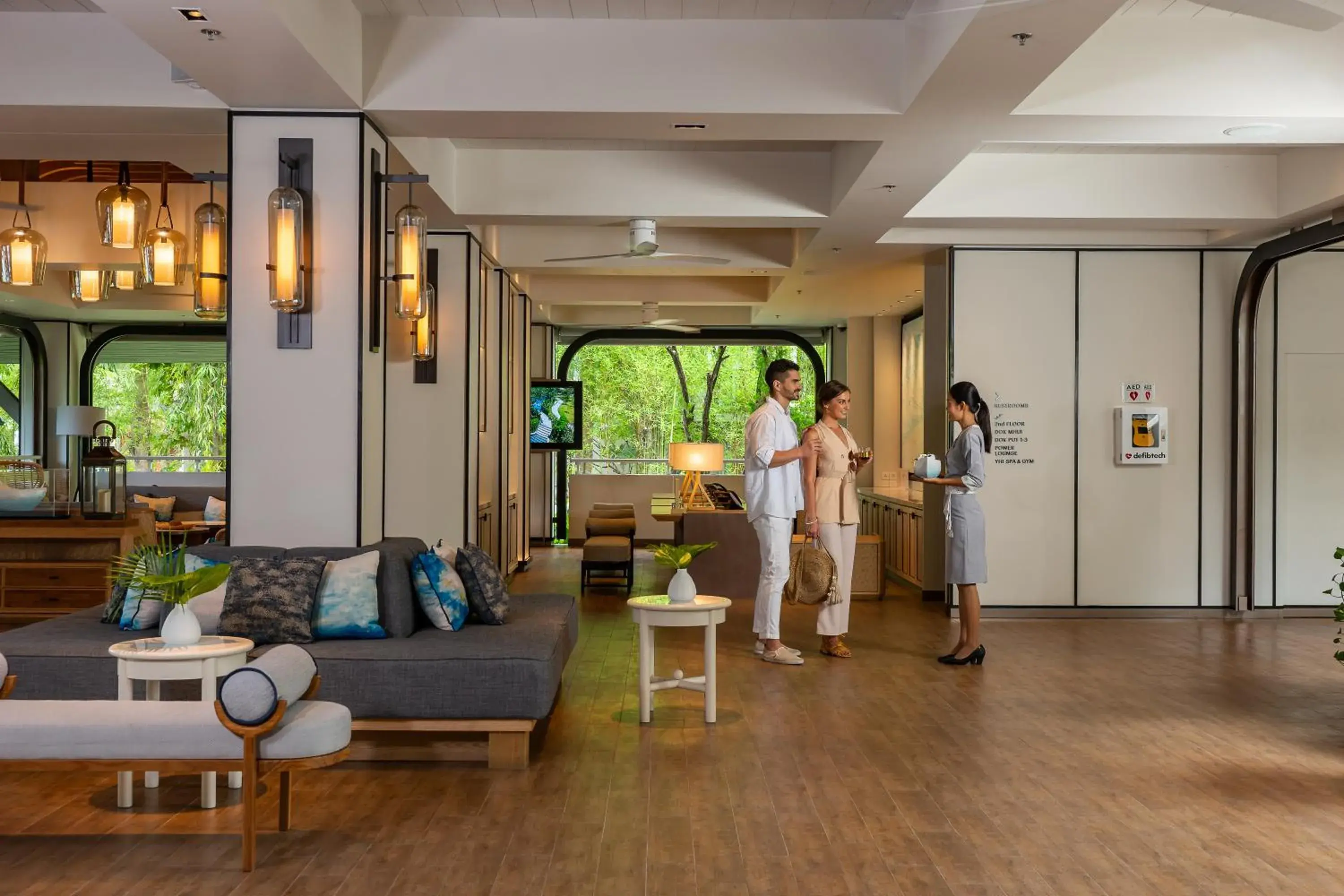 Lobby or reception in Melia Koh Samui Lobby or reception in Melia Koh Samui