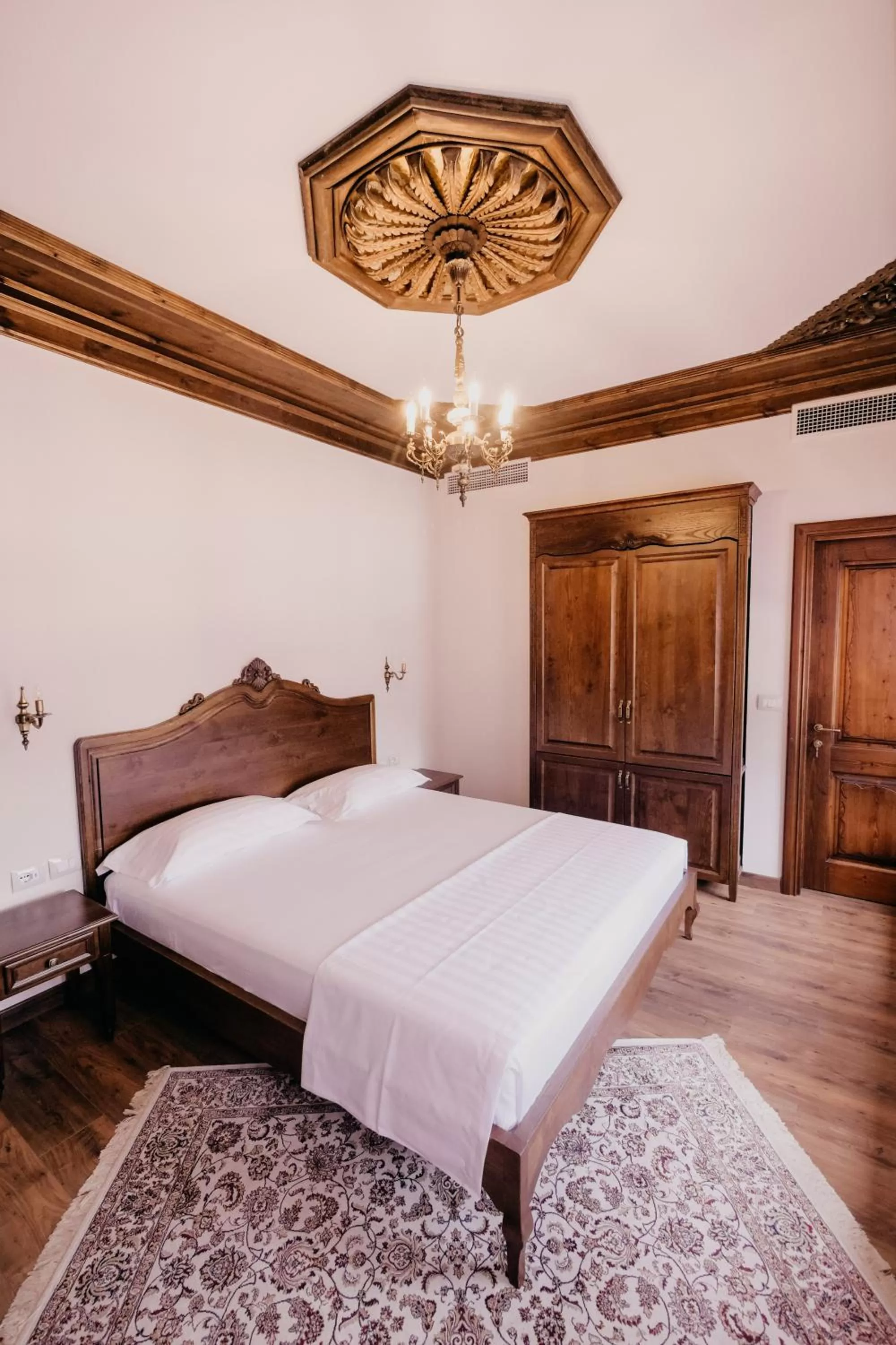 Bed in Beratino Hotel