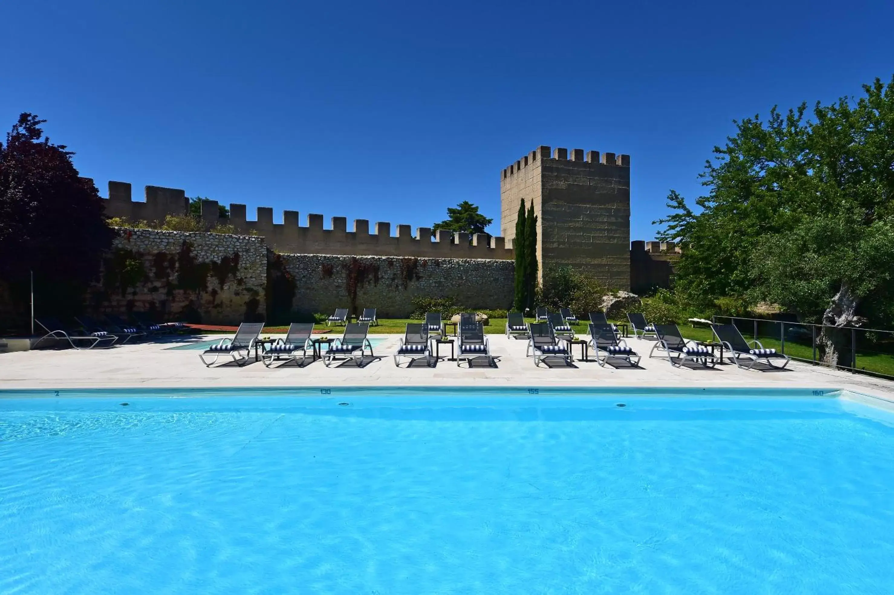 Swimming pool, Property Building in Pousada Castelo de Alcacer do Sal