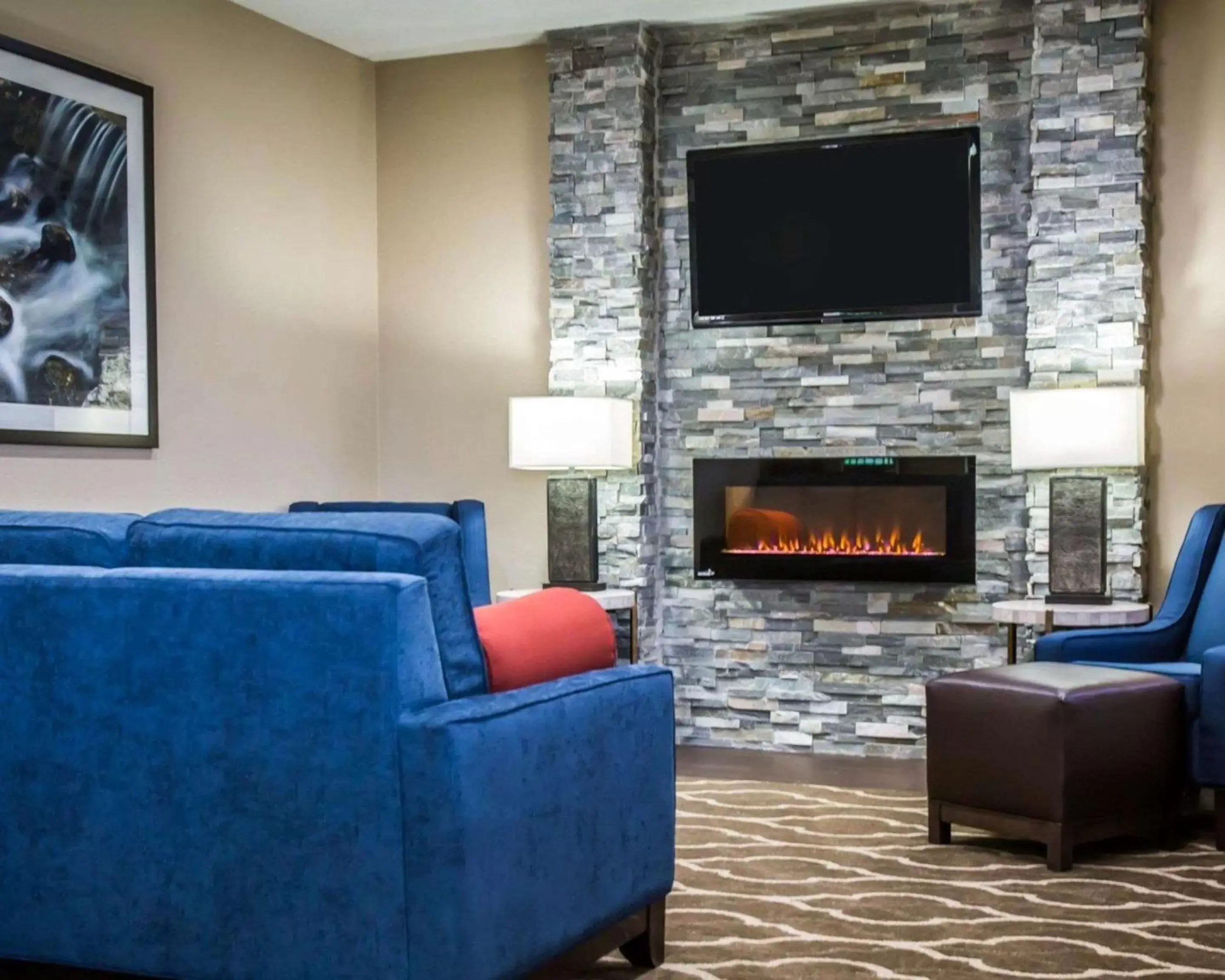 Lobby or reception, Seating Area in Comfort Inn Morris I-80