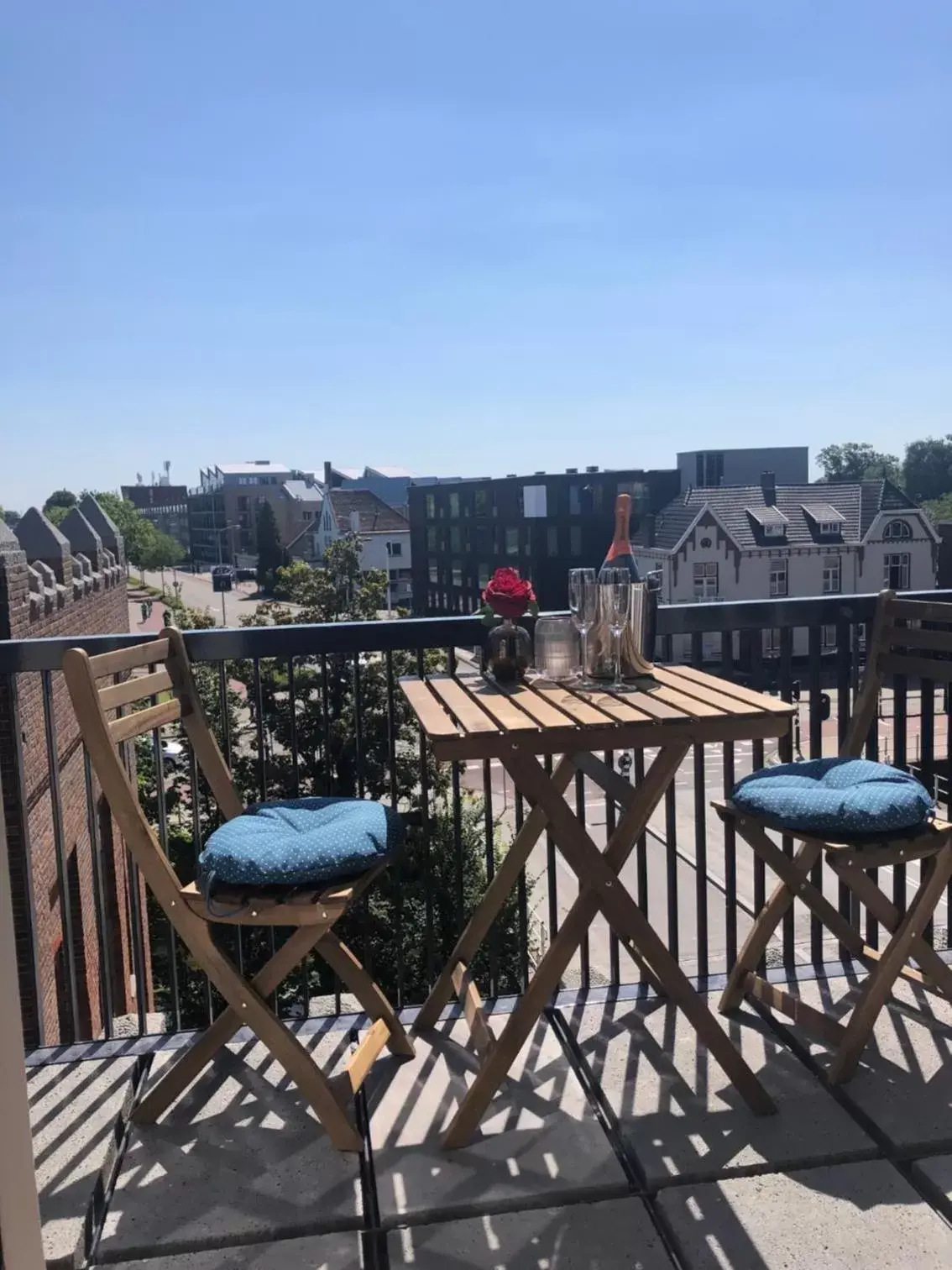 Balcony/Terrace in Hotel Mariënhage