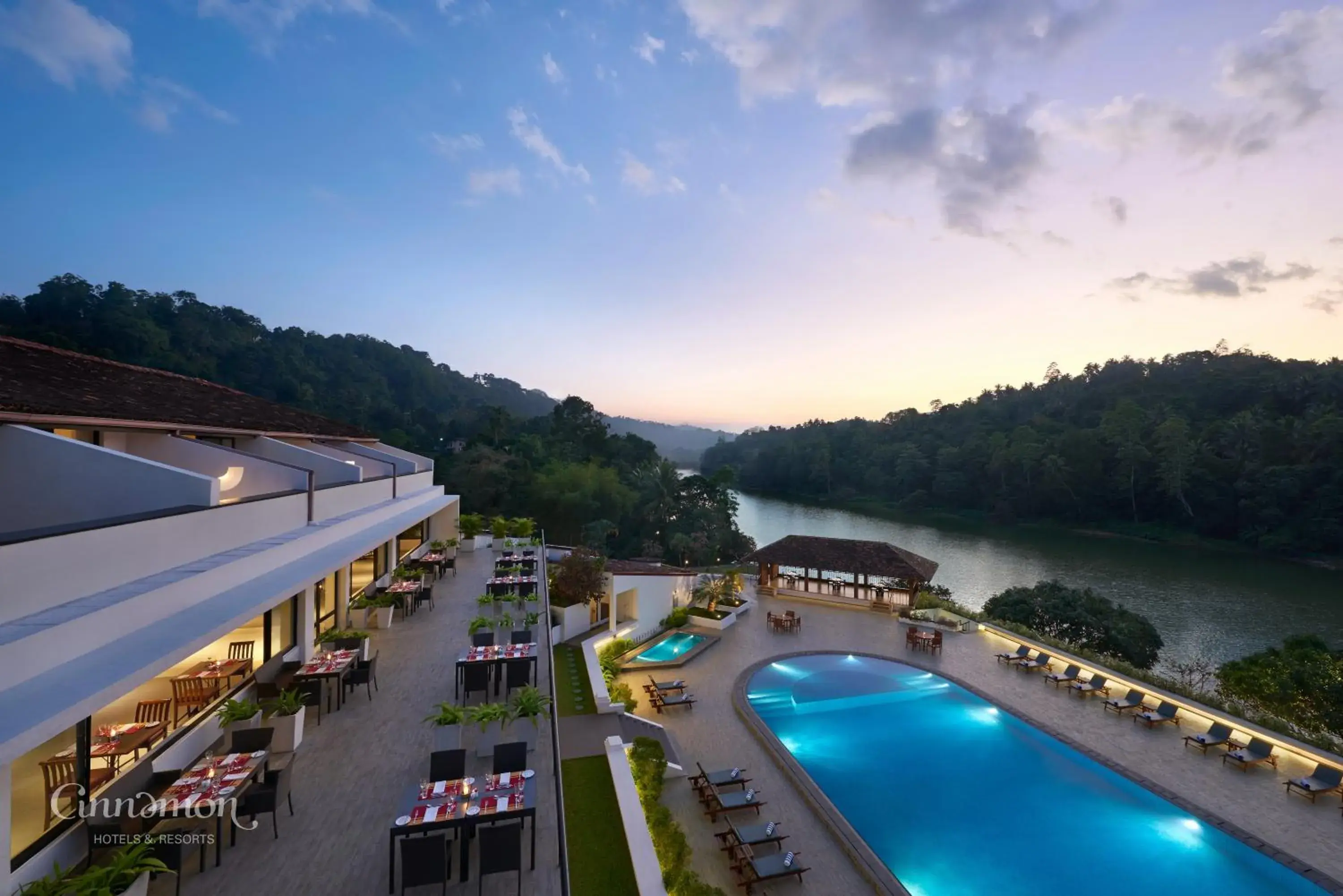 Pool View in Cinnamon Citadel Kandy