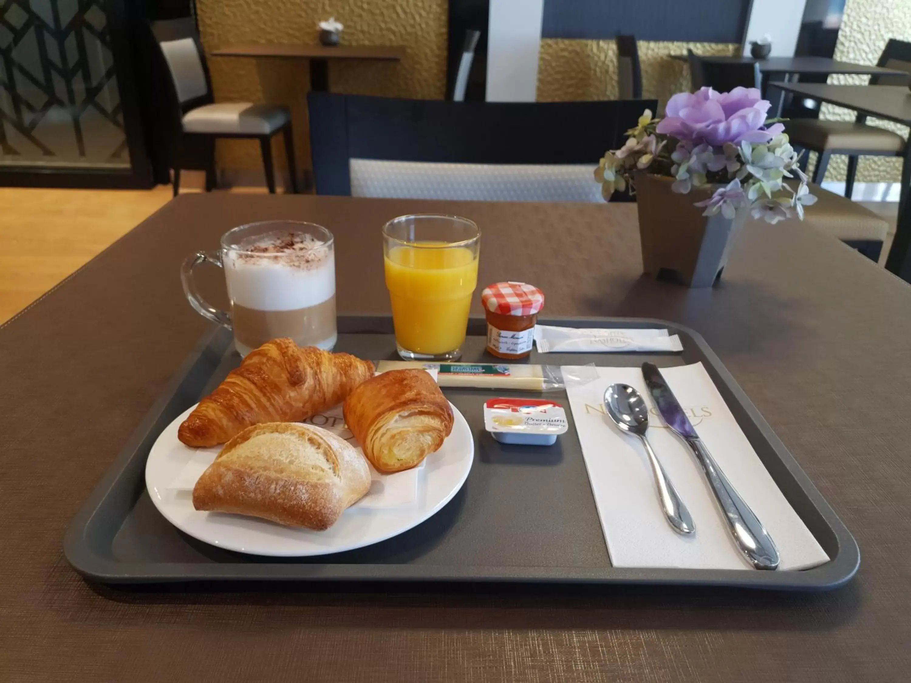 Continental breakfast, Breakfast in Nash Pratik Hotel