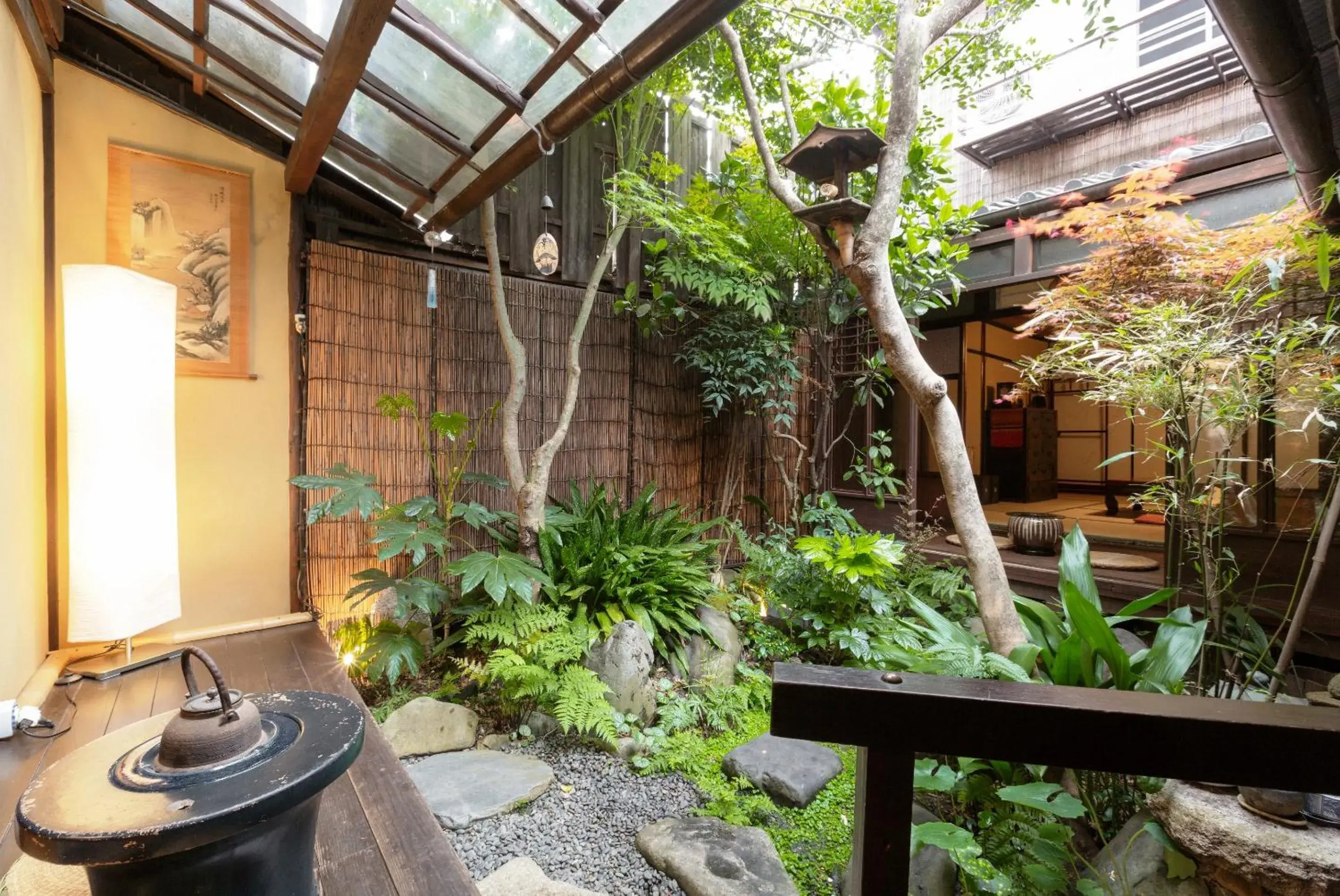 Garden in Guest House Waraku-an