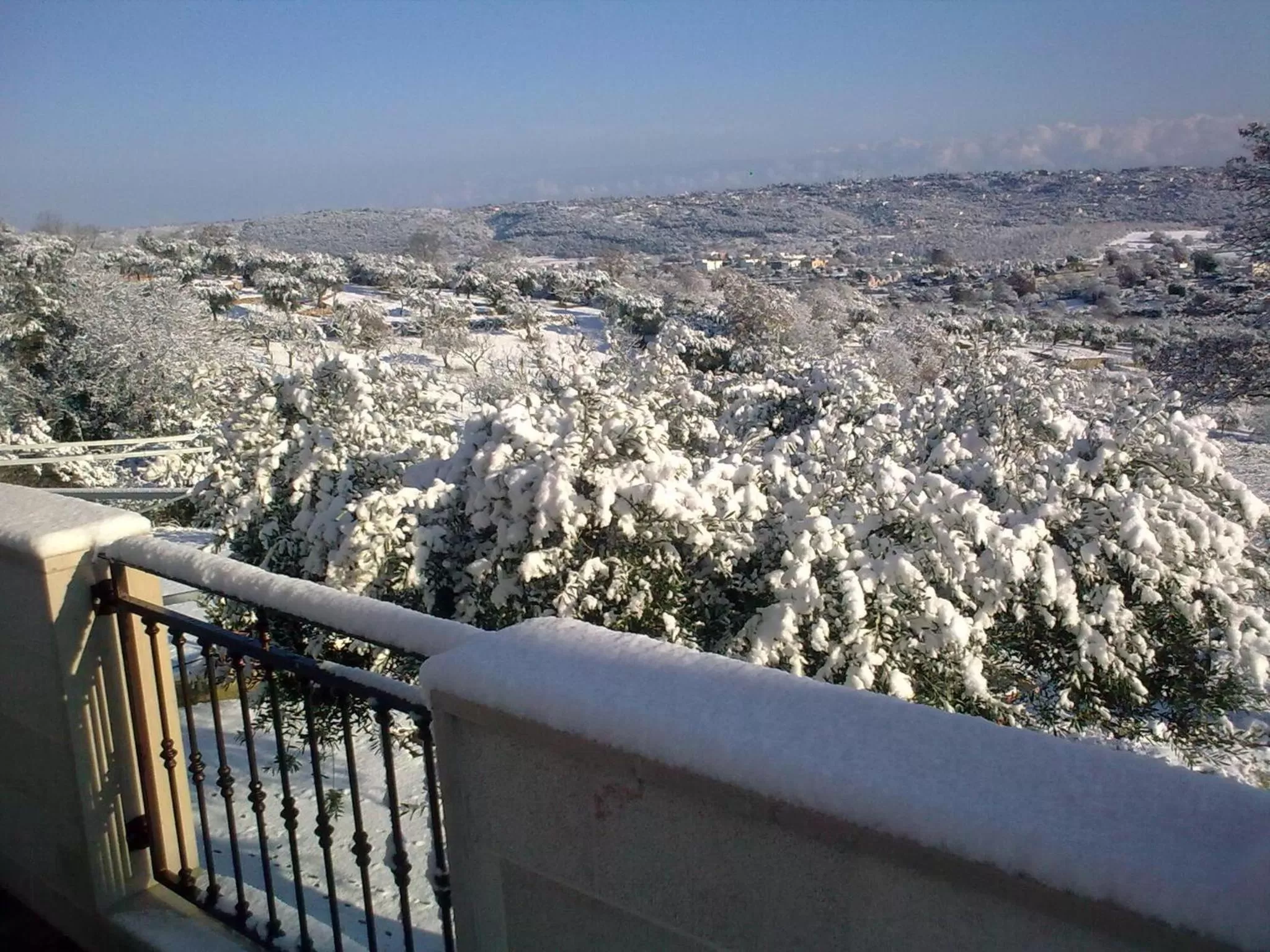 Balcony/Terrace in Bed & Breakfast La Collinetta