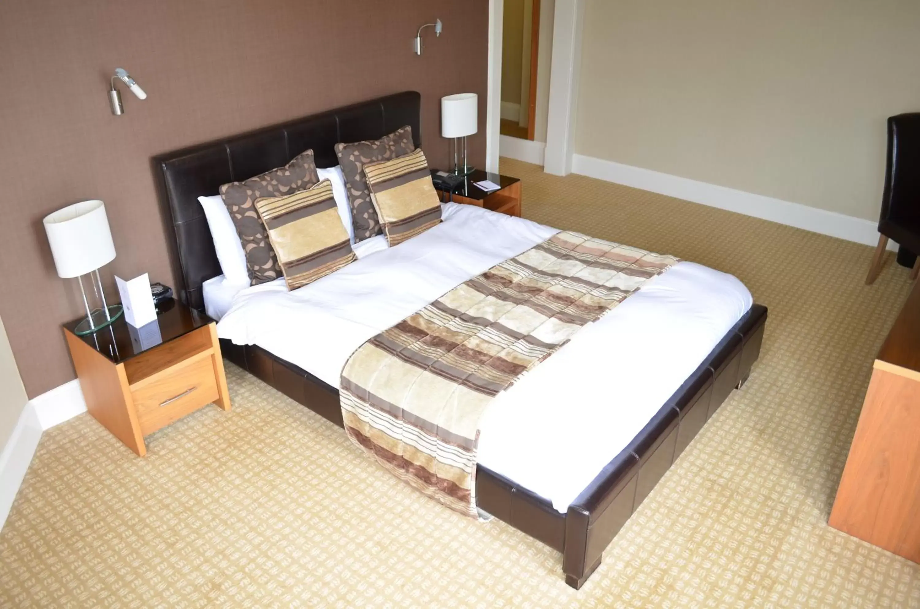 Bed in Royal Hotel