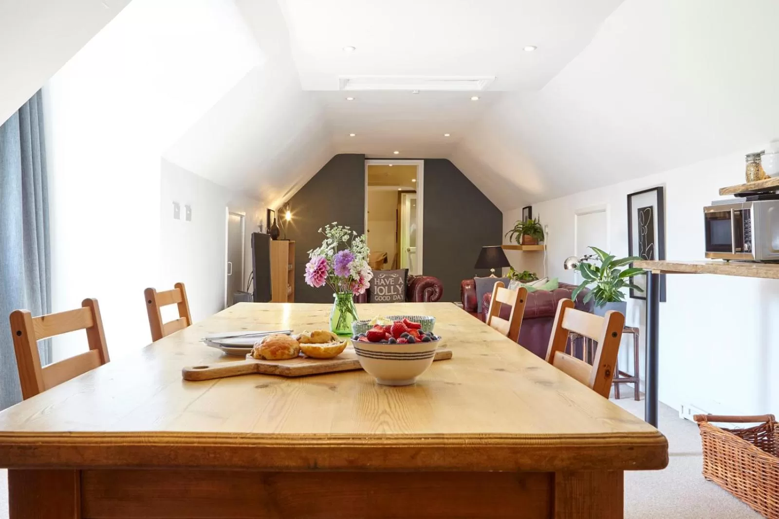 Photo of the whole room in The Den at Backwell Down