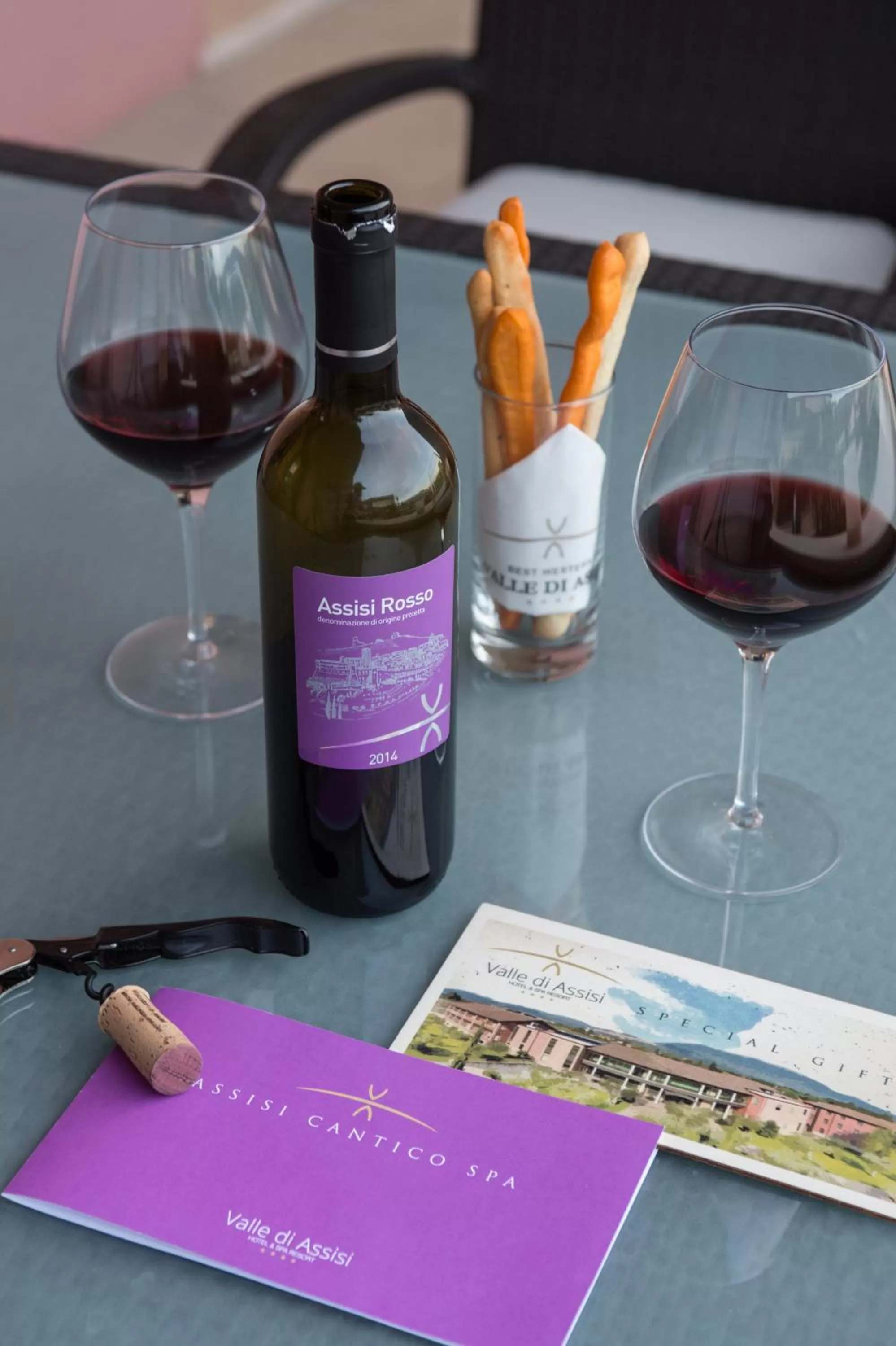 Alcoholic drinks in Valle di Assisi Hotel & Spa