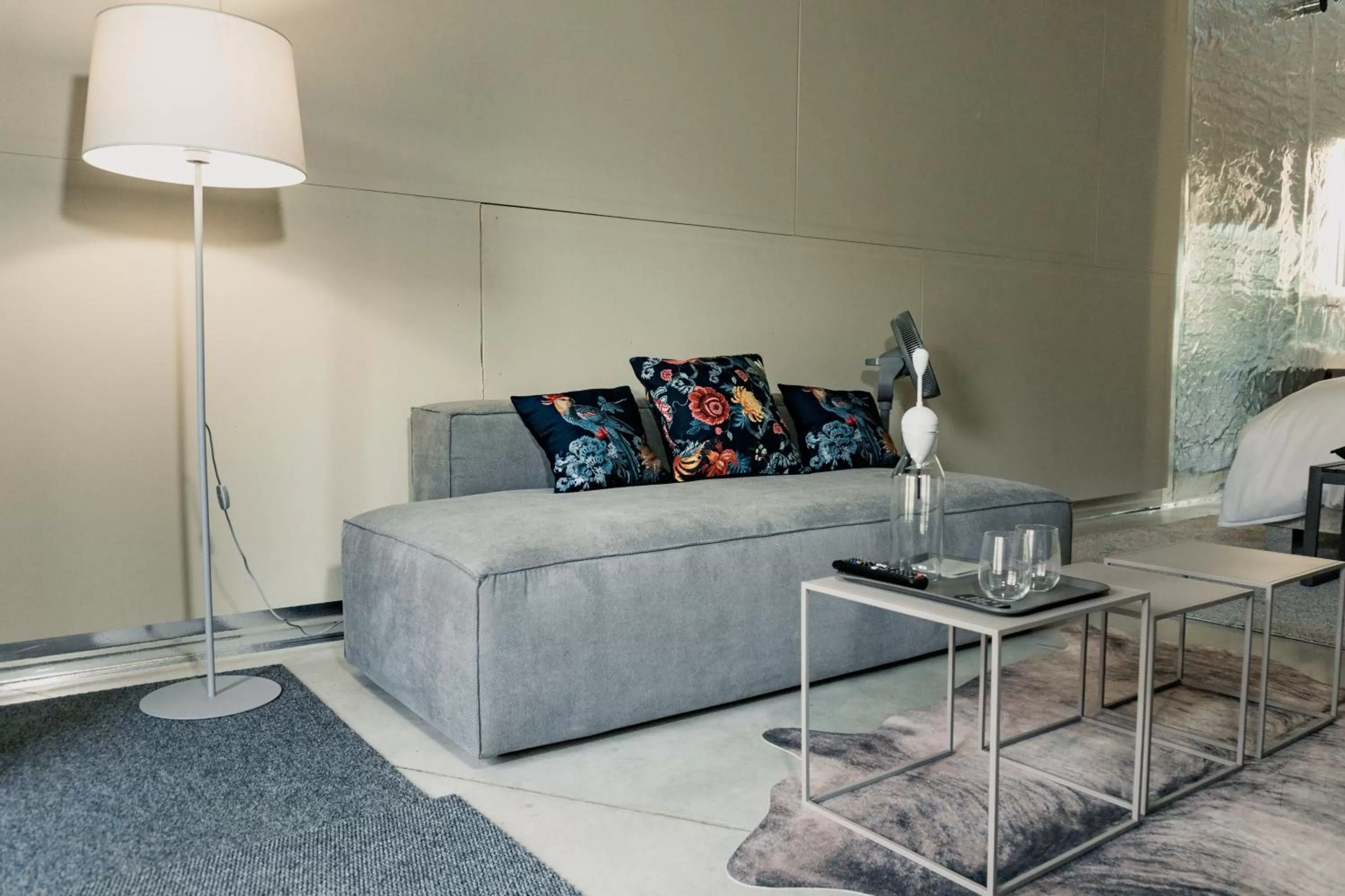 Seating area in Hotel 49