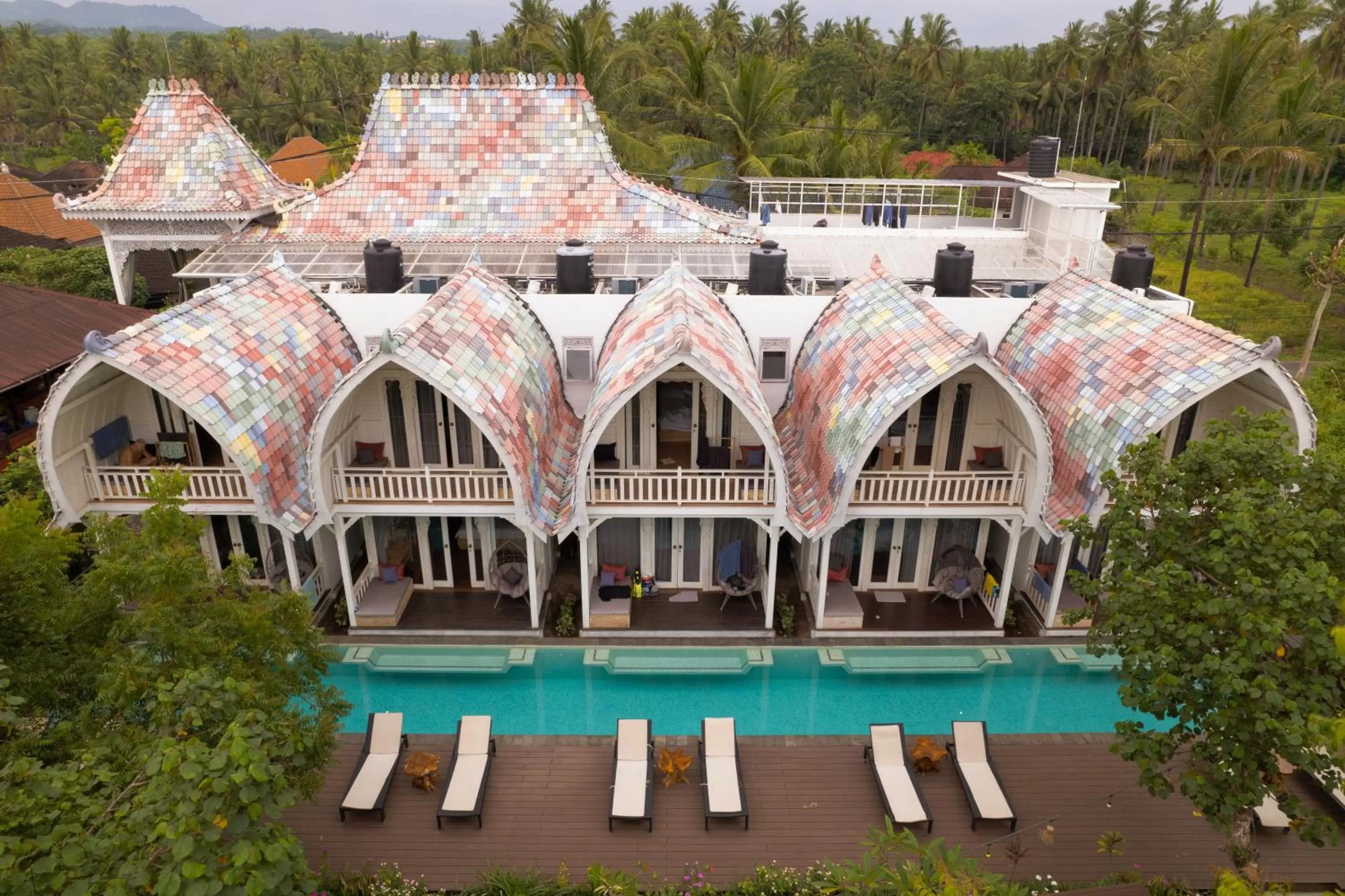 Property building in Mambo Beach Resort