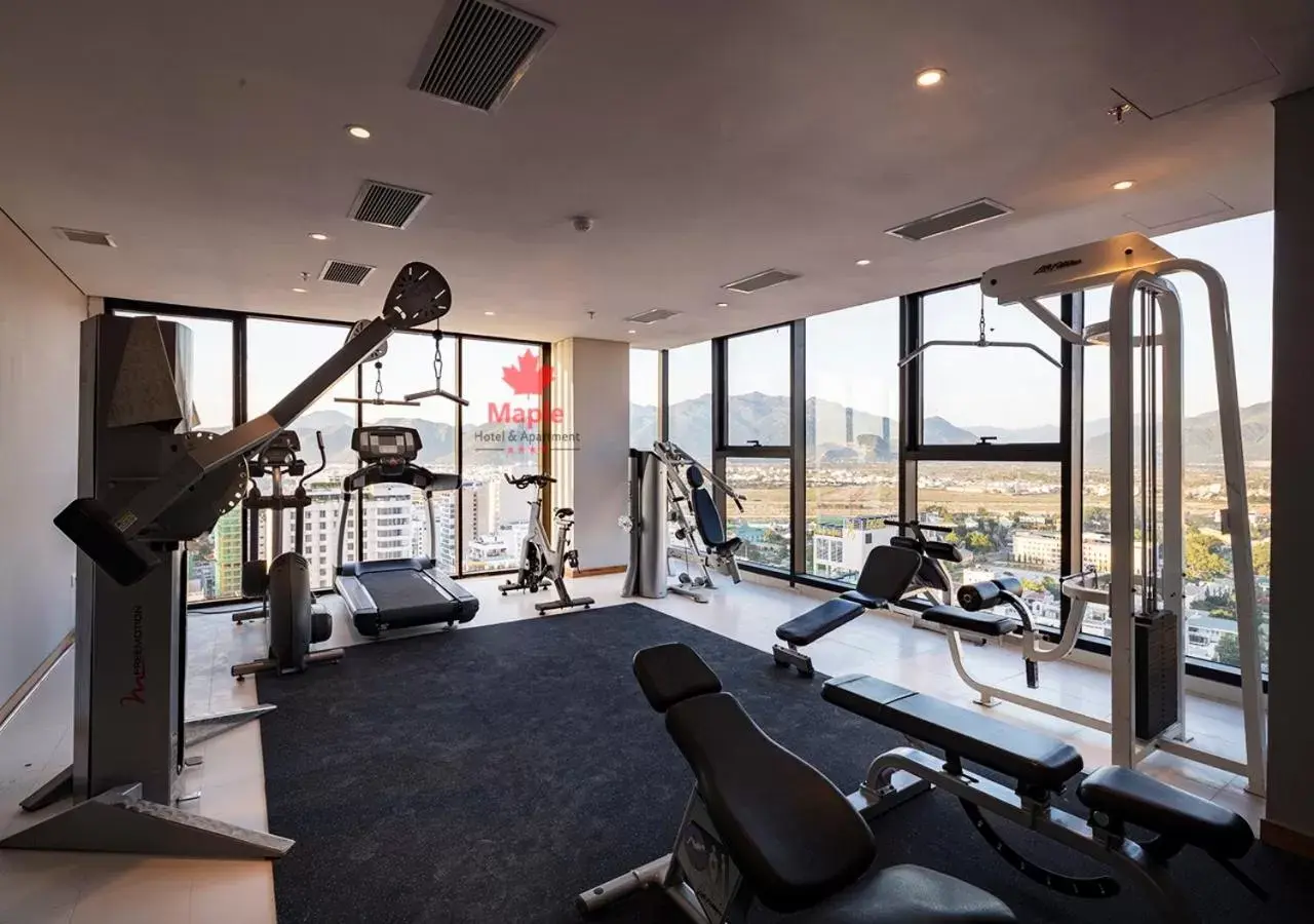 Fitness centre/facilities in Maple Hotel & Apartment Fitness centre/facilities in Maple Hotel & Apartment
