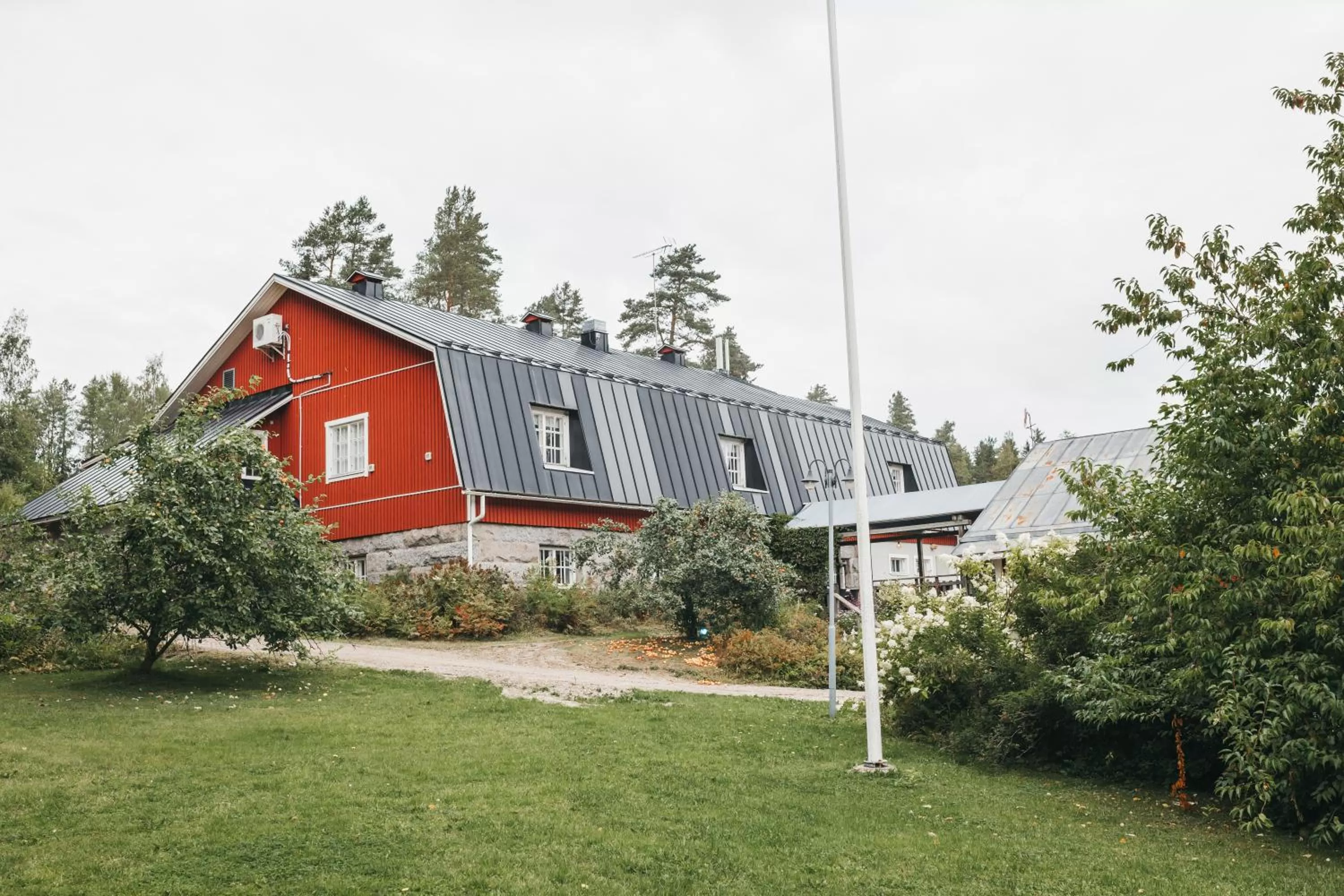 Garden in Varjola Holiday Center