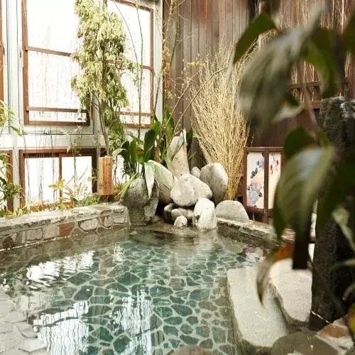 Open Air Bath in Dormy Inn Kagoshima