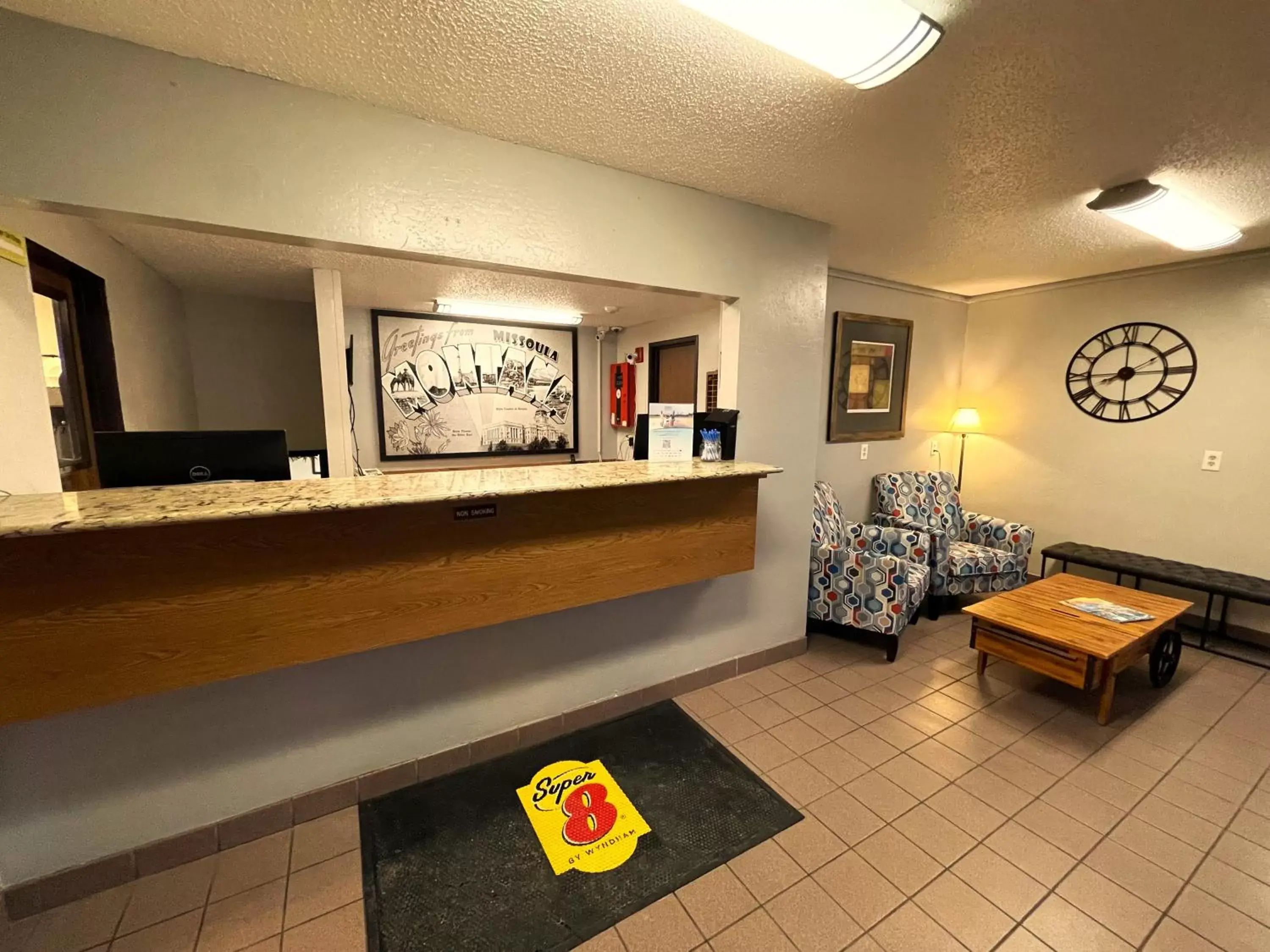 Lobby or reception, Lobby/Reception in Super 8 by Wyndham Missoula/Brooks Street