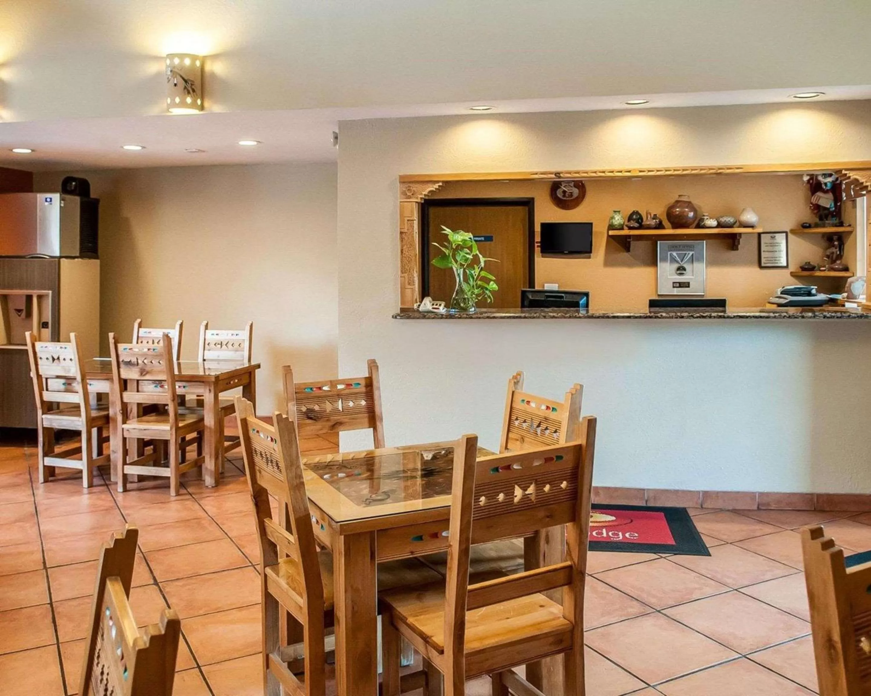 Lobby or reception in Econo Lodge Inn & Suites Santa Fe South