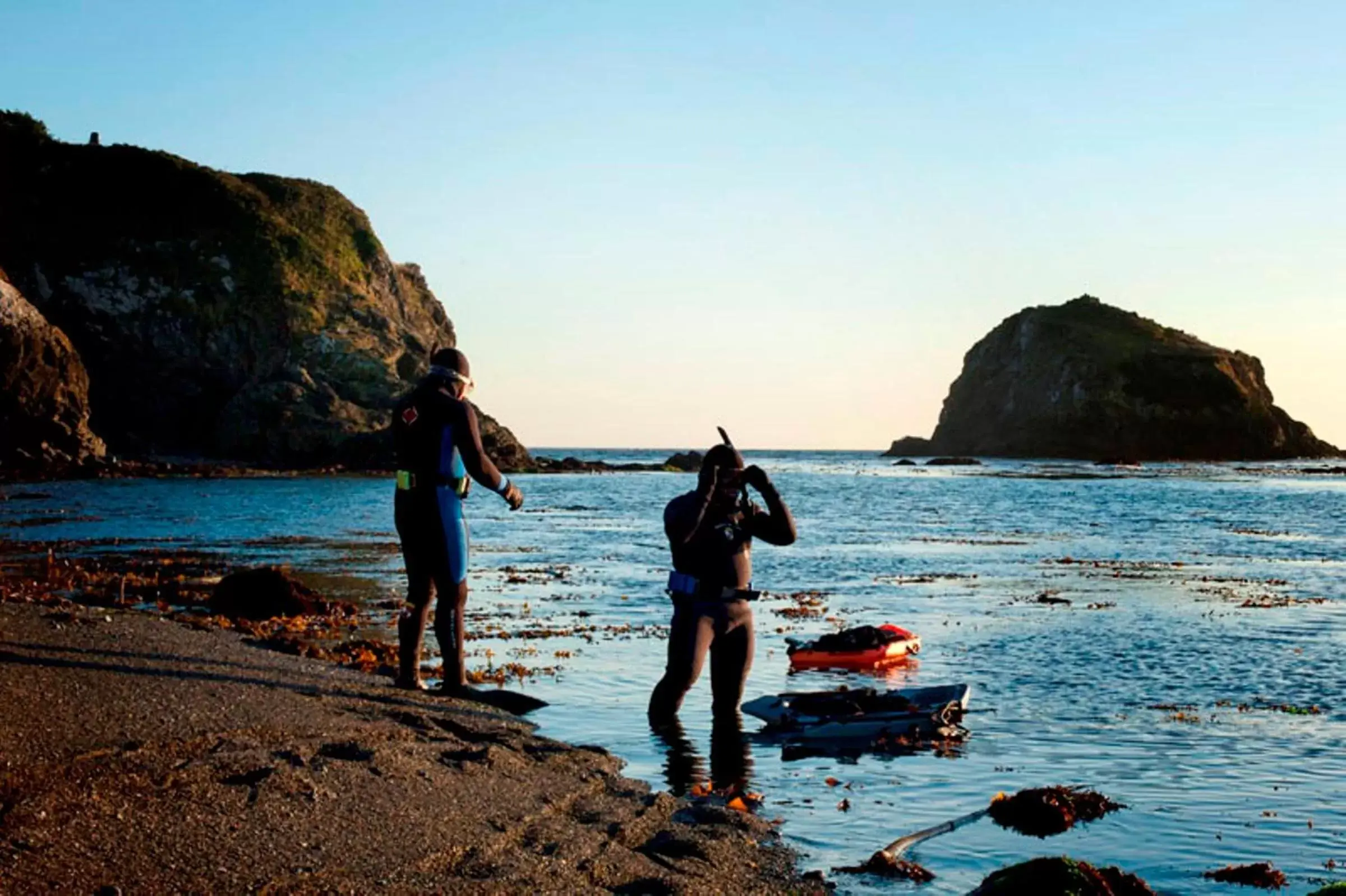 People, Beach in Inn at Schoolhouse Creek