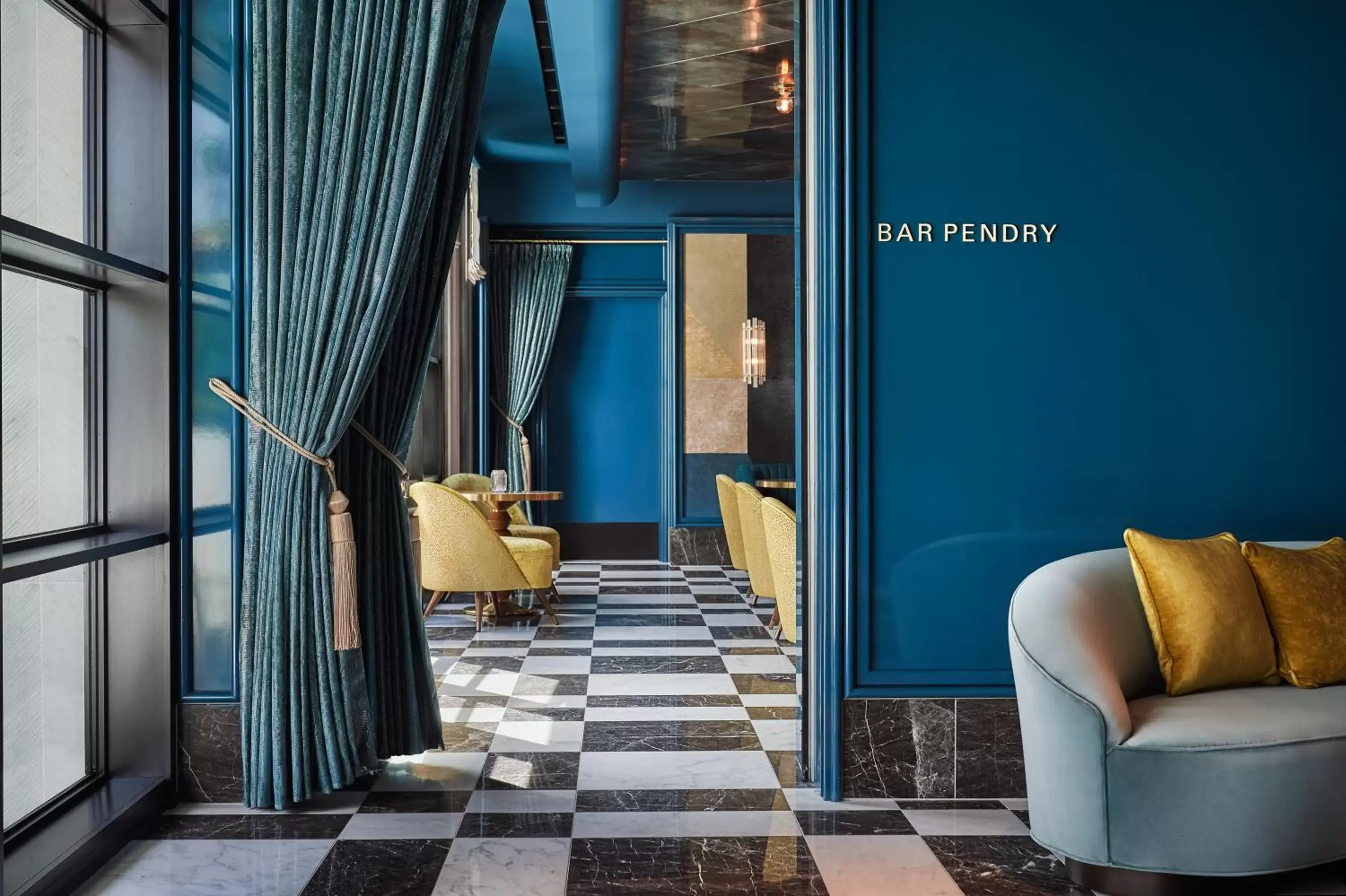 Lounge or bar in Pendry West Hollywood Lounge or bar in Pendry West Hollywood