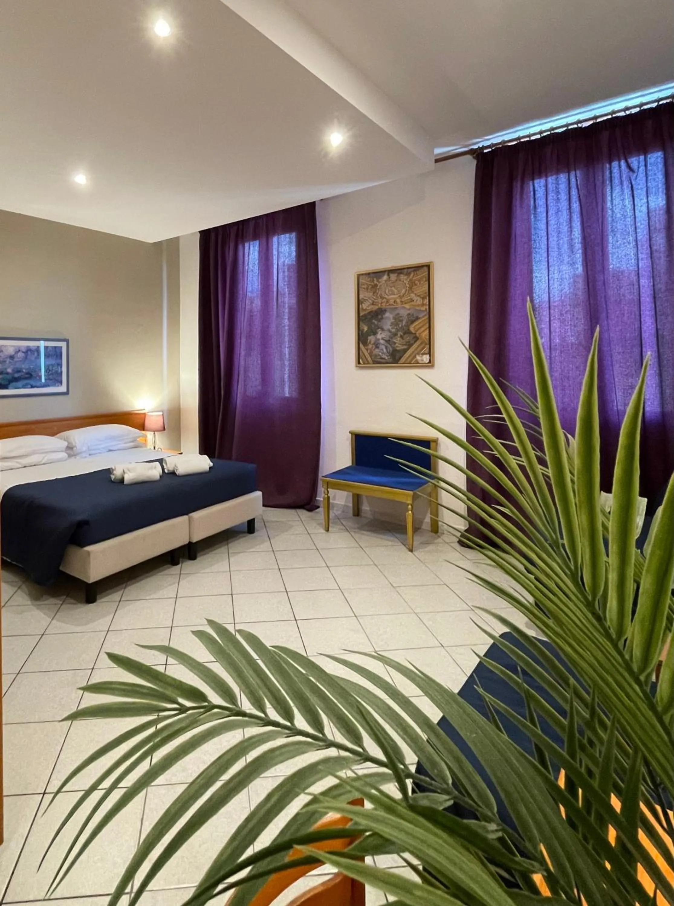 Bedroom, Bed in Hotel Leopolda