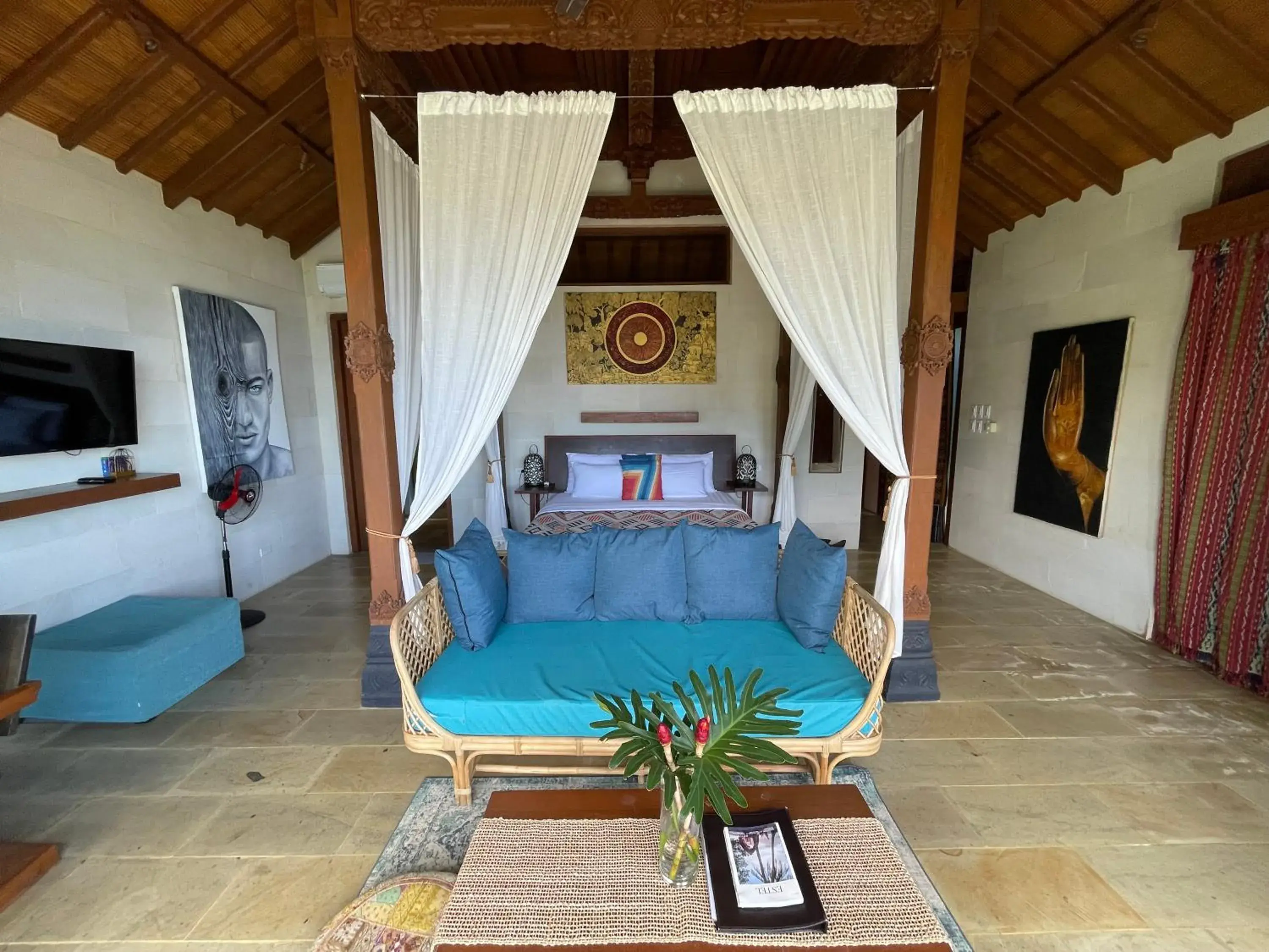 Seating Area in Karuna El Nido Villas