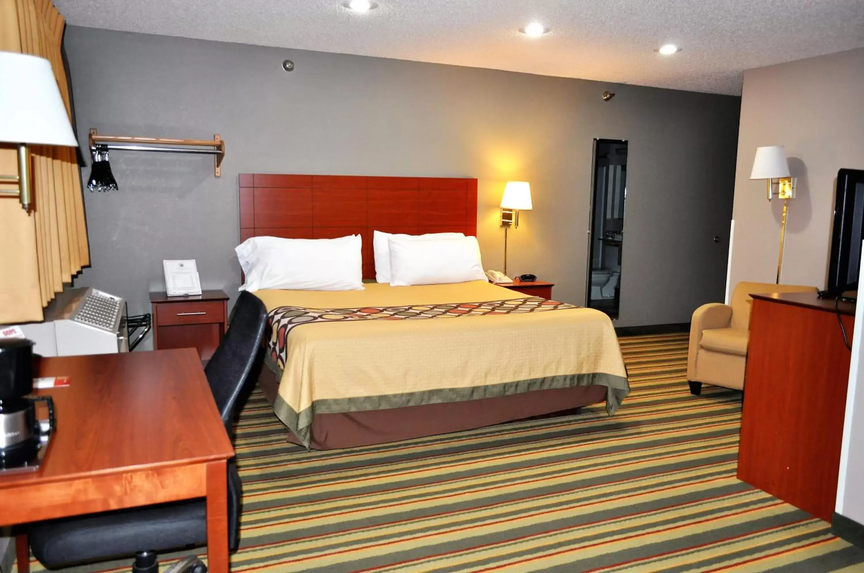 Bed in Super 8 by Wyndham Clearfield