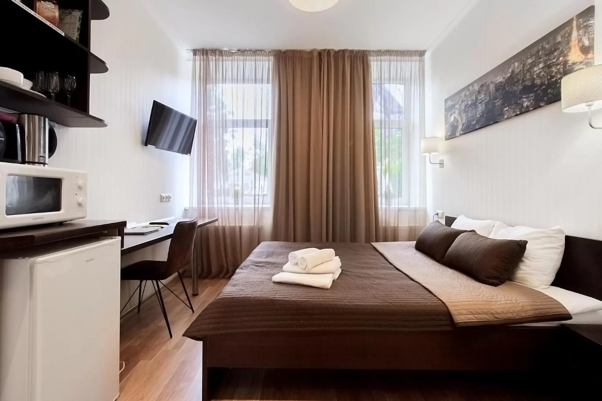 TV and multimedia, Bed in RIGAAPARTMENT SONADA Family Aparthotel - Private Parking