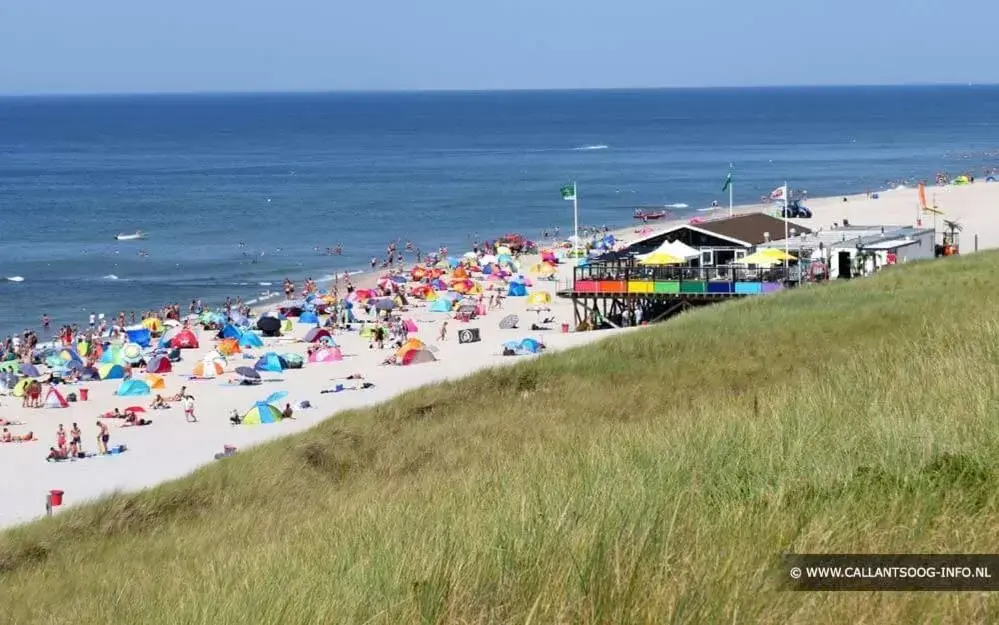 Beach in De Parel B&B